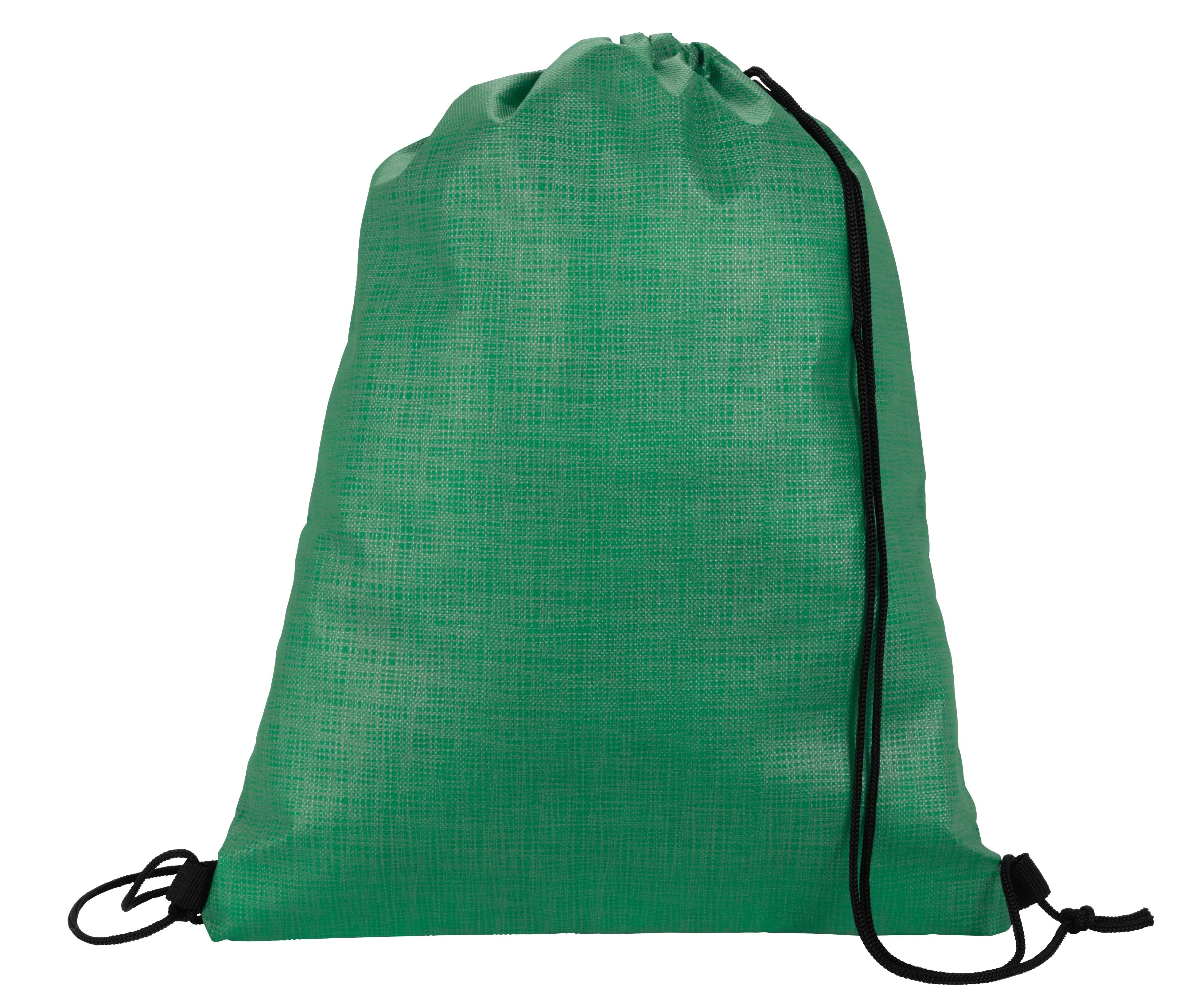 Non-Woven Shimmer Drawstring Backpack 4 of 19