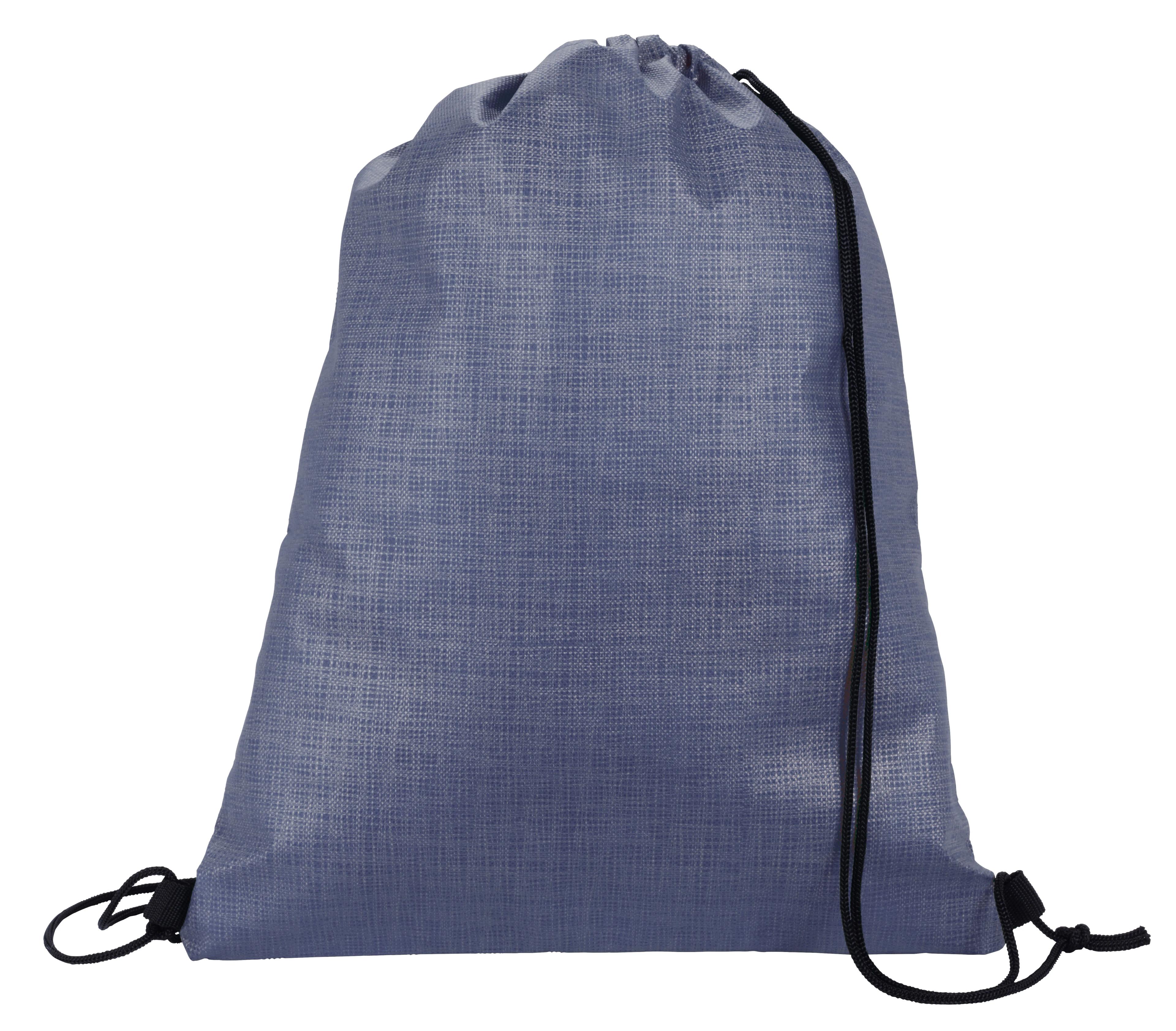 Non-Woven Shimmer Drawstring Backpack 6 of 19