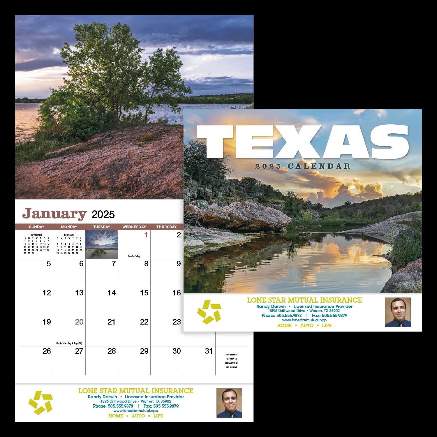 Texas Appointment Calendar - Stapled 12 of 61