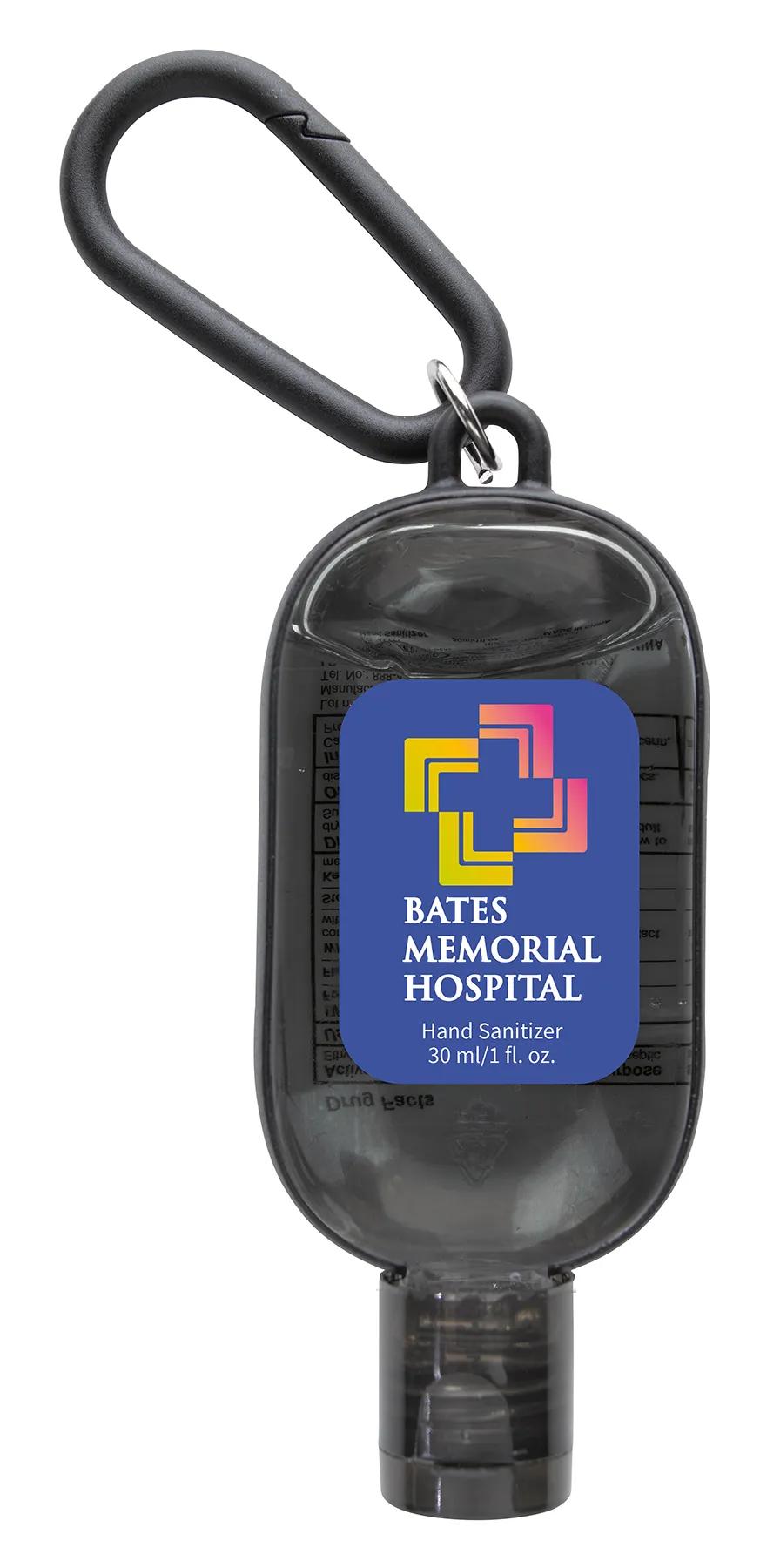 1 oz. Hand Sanitizer with Colorful Case and Carabiner 1 of 30