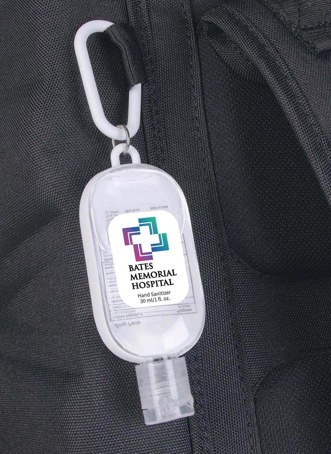 1 oz. Hand Sanitizer with Colorful Case and Carabiner 6 of 30