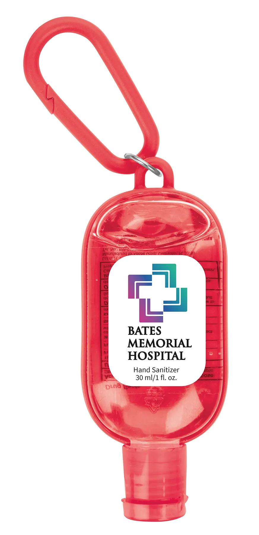 1 oz. Hand Sanitizer with Colorful Case and Carabiner 5 of 30