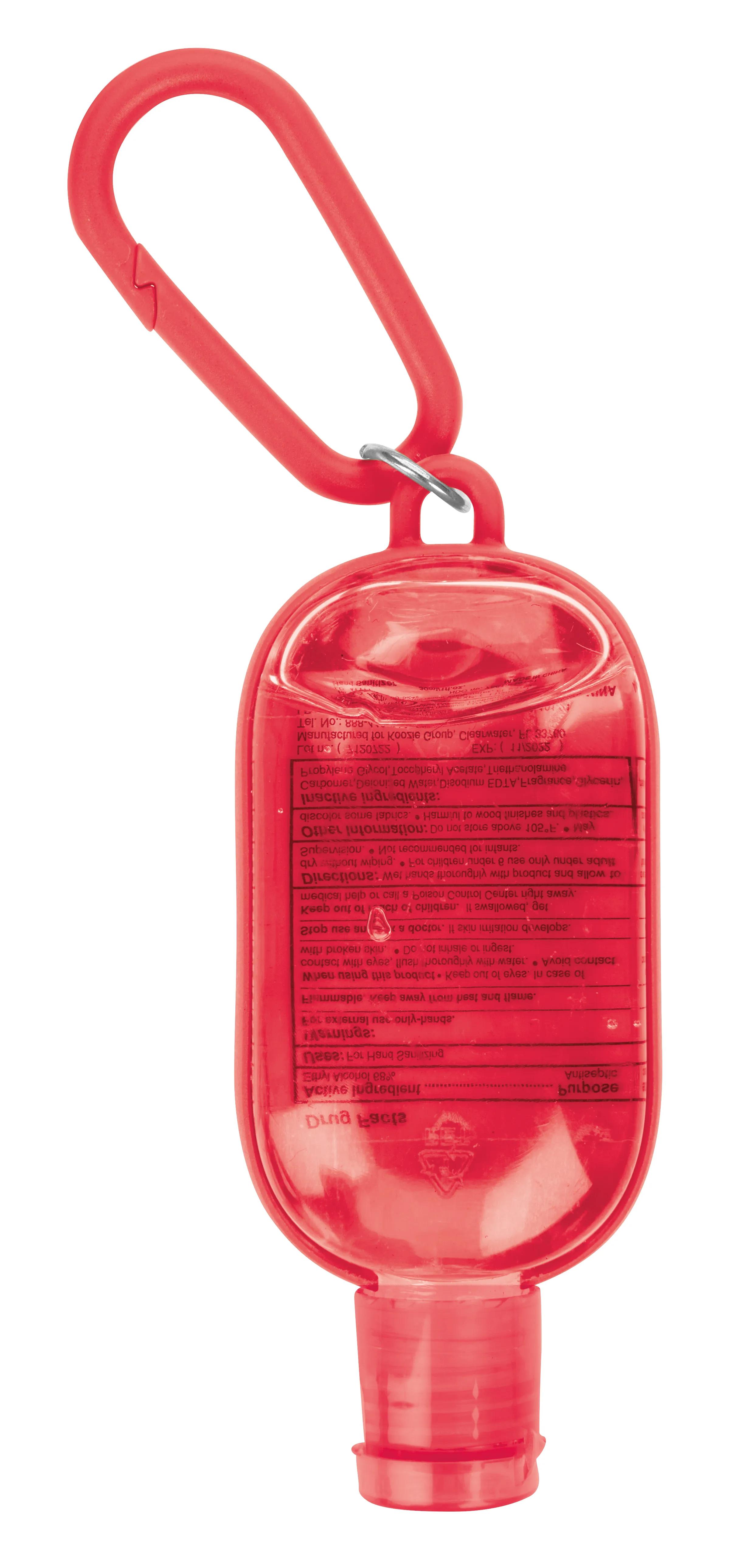 1 oz. Hand Sanitizer with Colorful Case and Carabiner 17 of 30