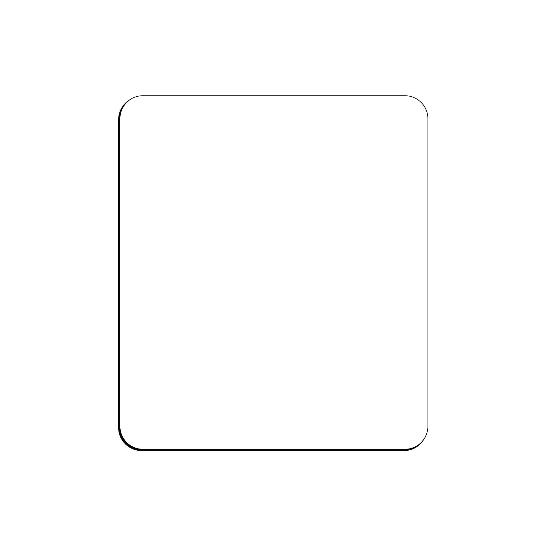 Good Value™ 30 Mil Large Stock Shape Magnet 61 of 64