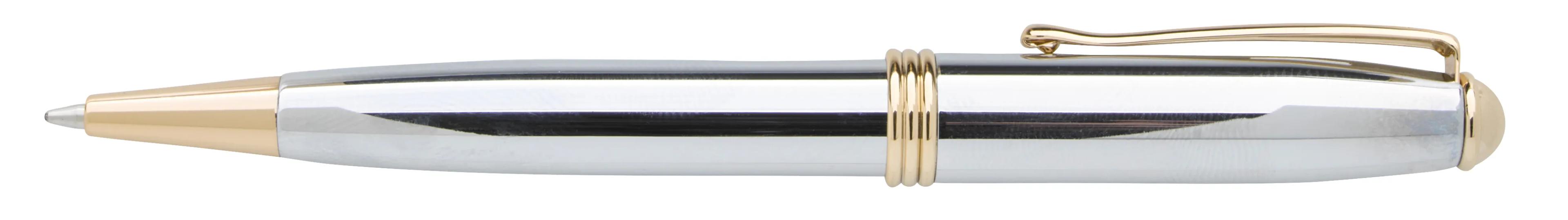 Souvenir® Worthington® Chrome Ballpoint Pen 4 of 8