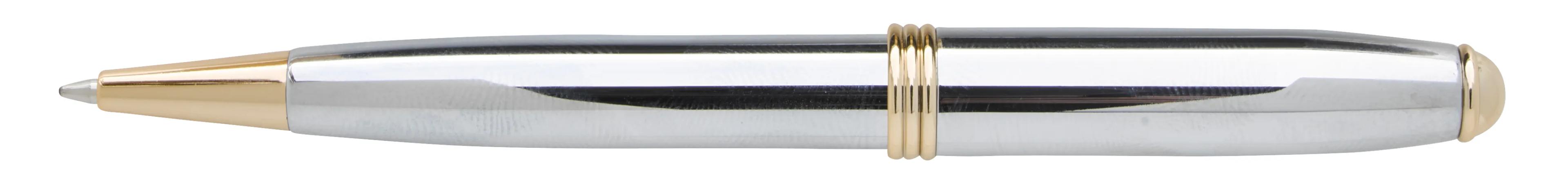 Souvenir® Worthington® Chrome Ballpoint Pen 3 of 8