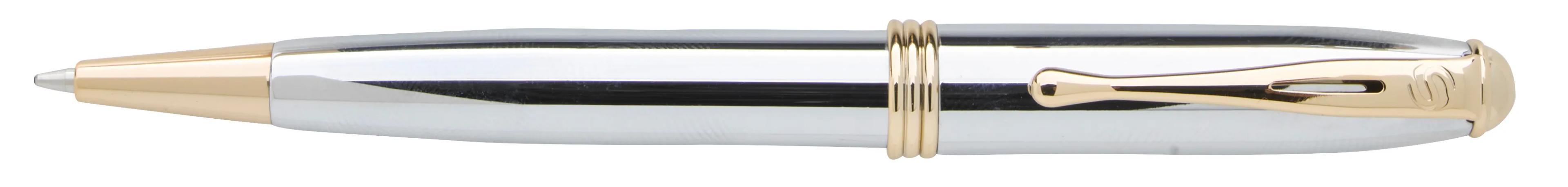Souvenir® Worthington® Chrome Ballpoint Pen 2 of 8