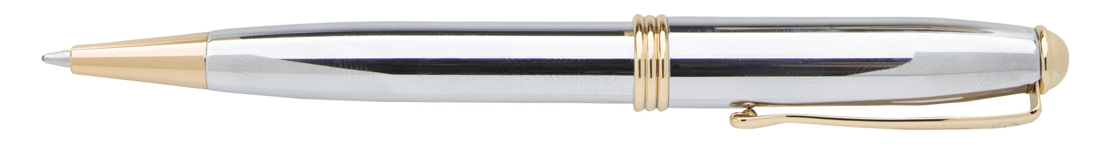 Souvenir® Worthington® Chrome Ballpoint Pen 3 of 8