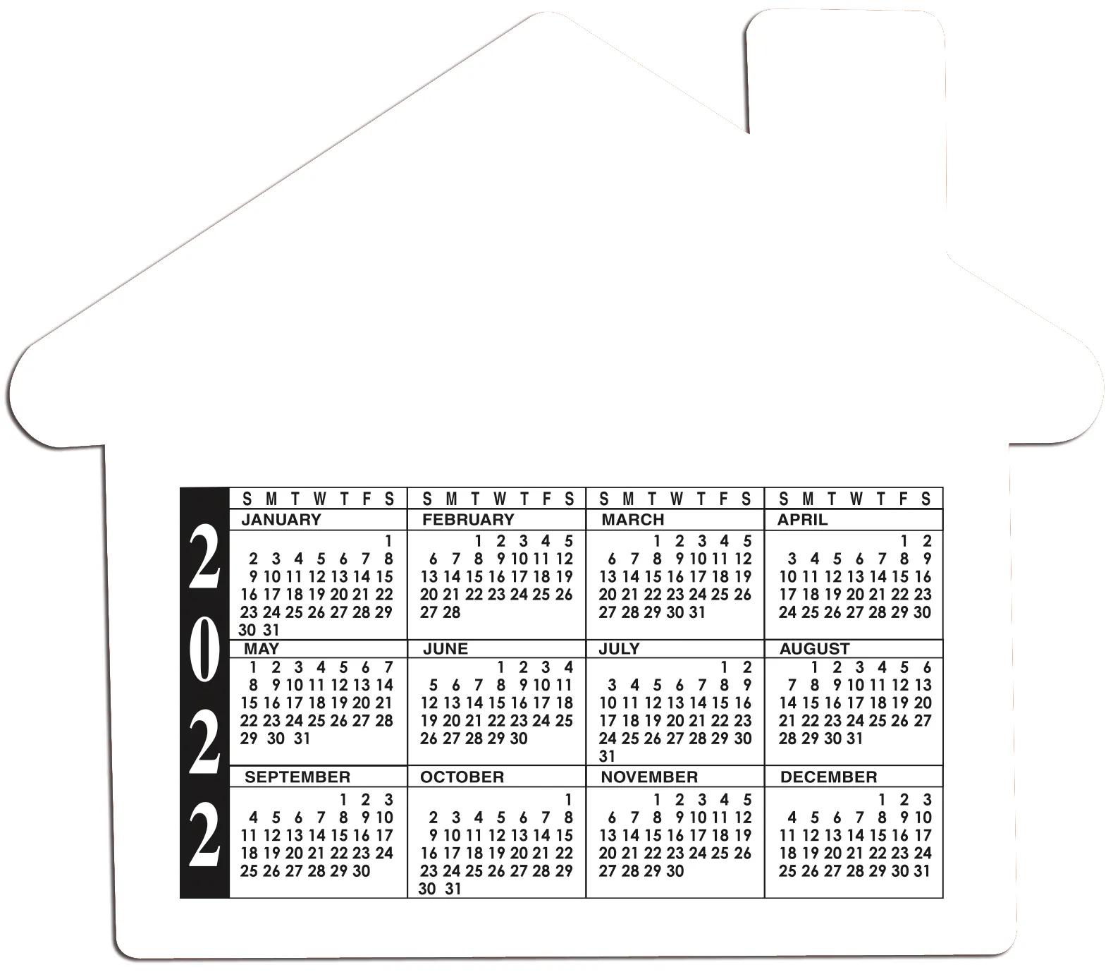 20 Mil Calendar Magnet 1 of 10