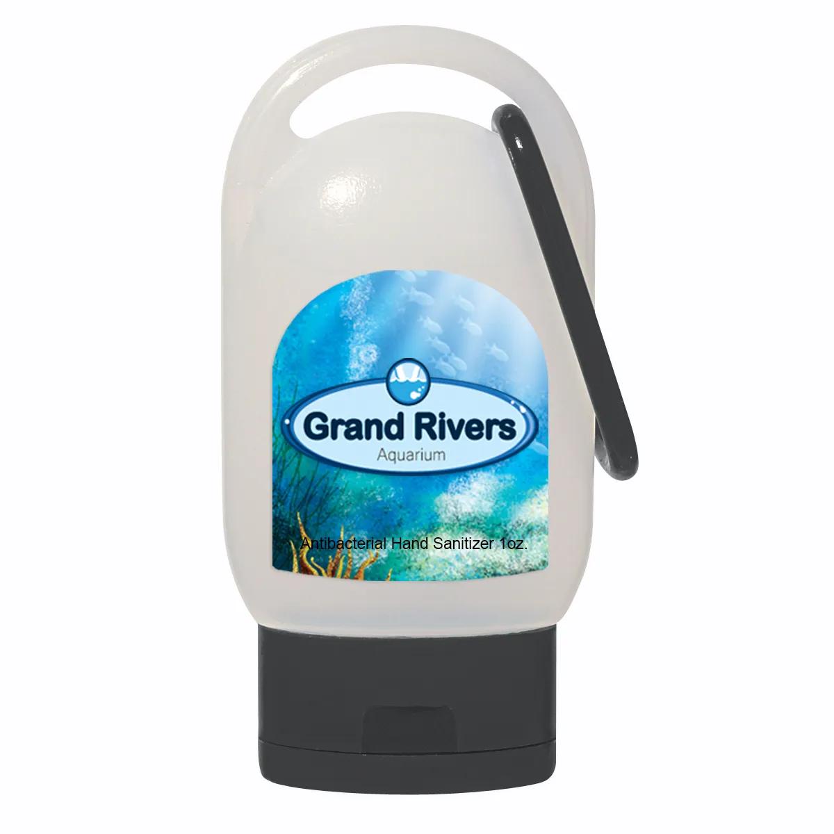 1 Oz. Hand Sanitizer With Carabiner 1 of 2