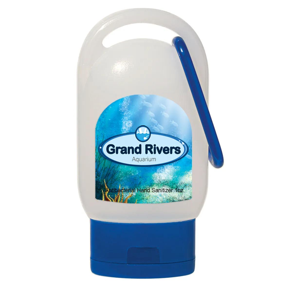 1 Oz. Hand Sanitizer With Carabiner 2 of 2