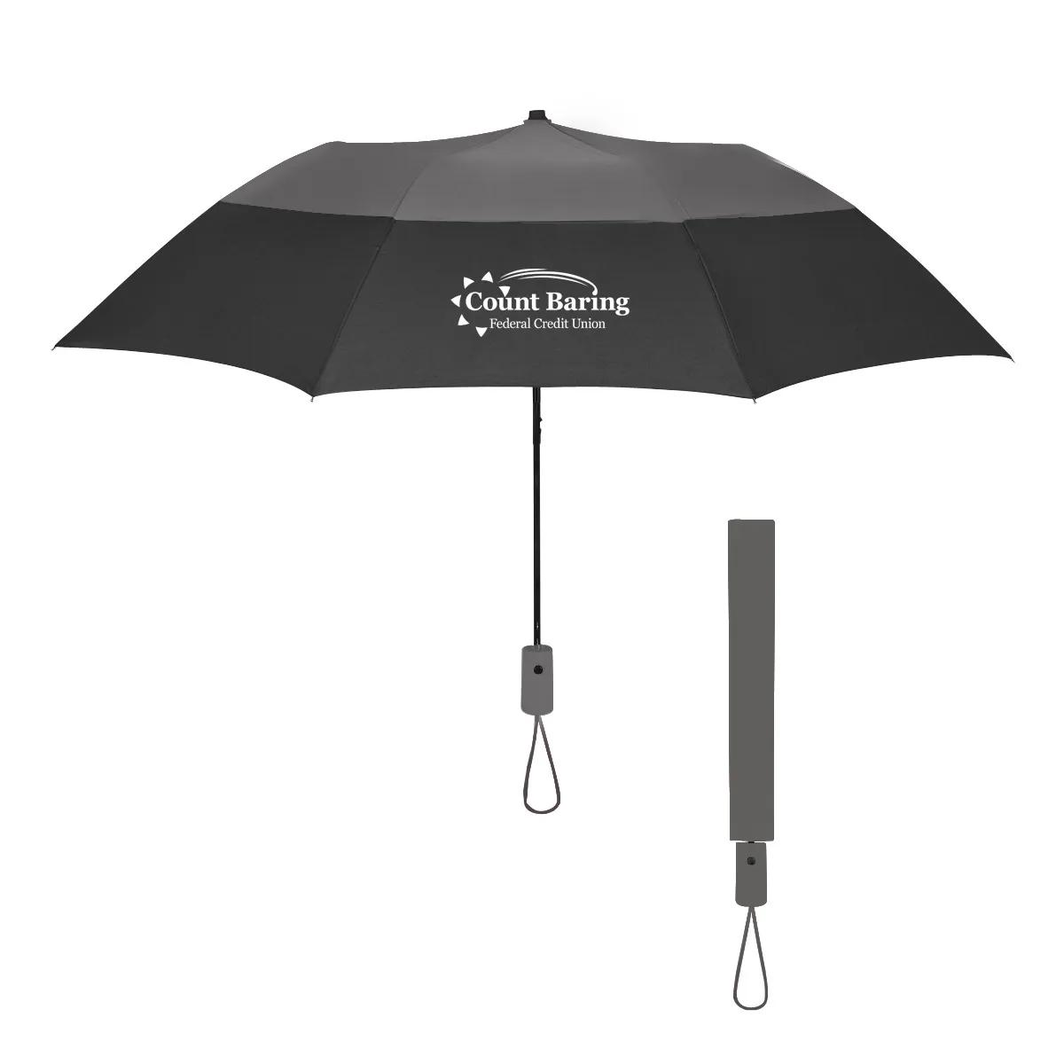 46" Arc Color Top Folding Umbrella 5 of 5