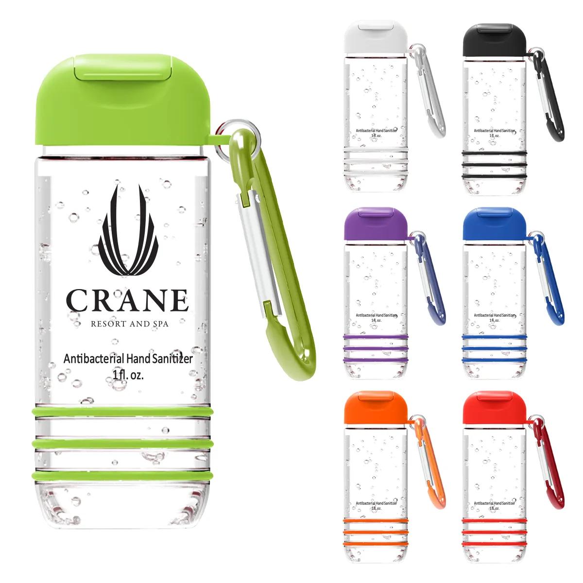 Color Burst 1 Oz. Hand Sanitizer With Carabiner 7 of 7