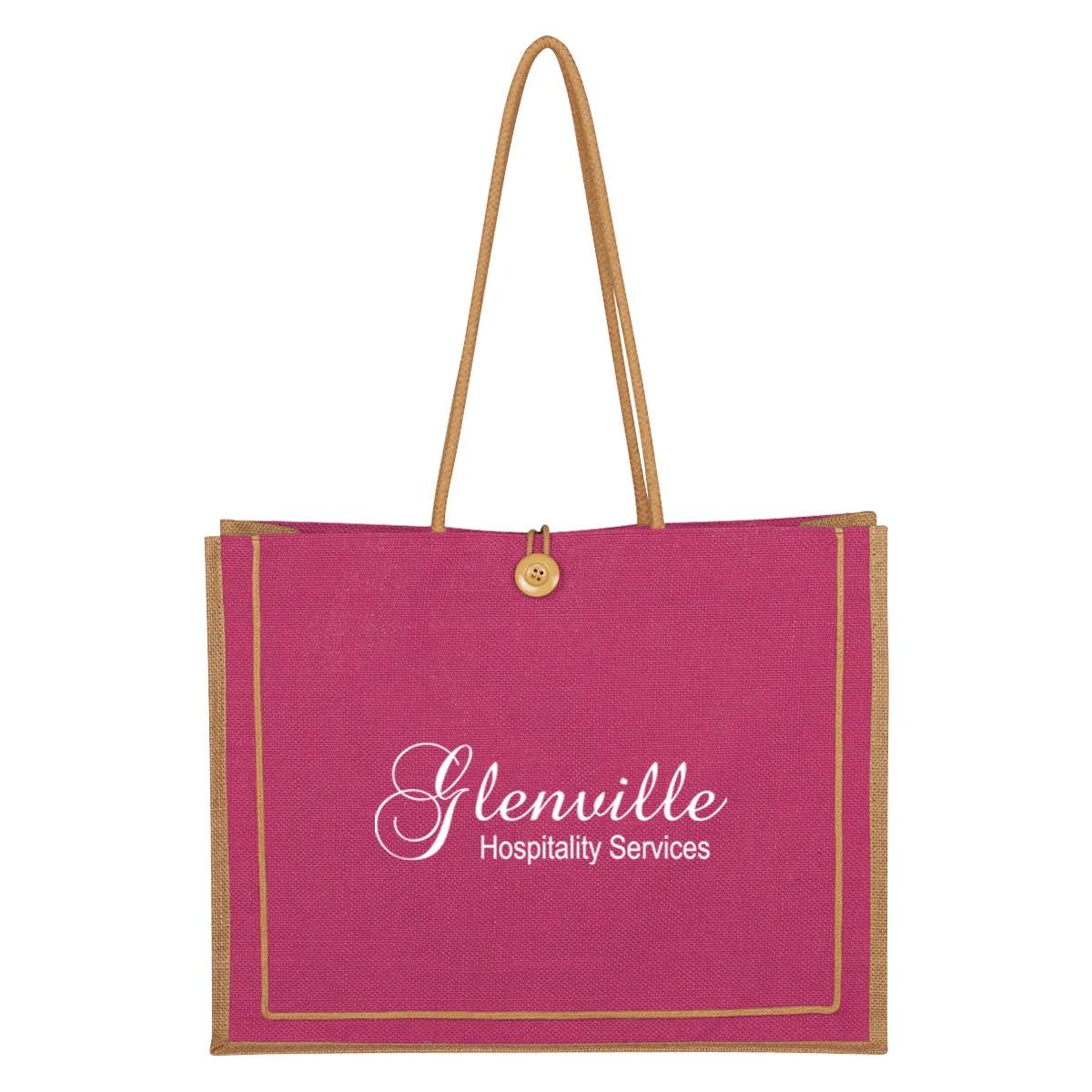 Paradise Jute Tote Bag 3 of 5