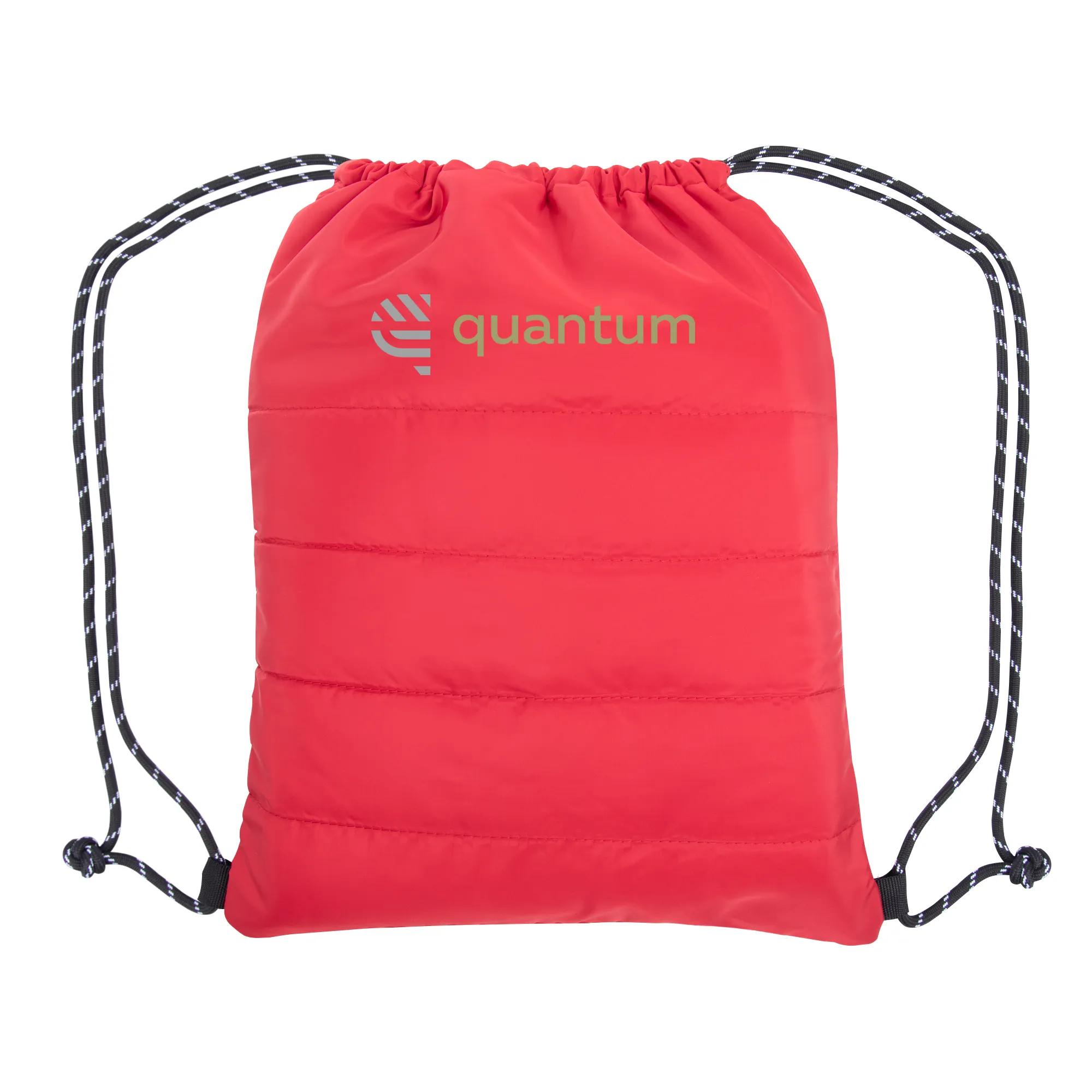 Puffy Quilted Drawstring Bag 4 of 4
