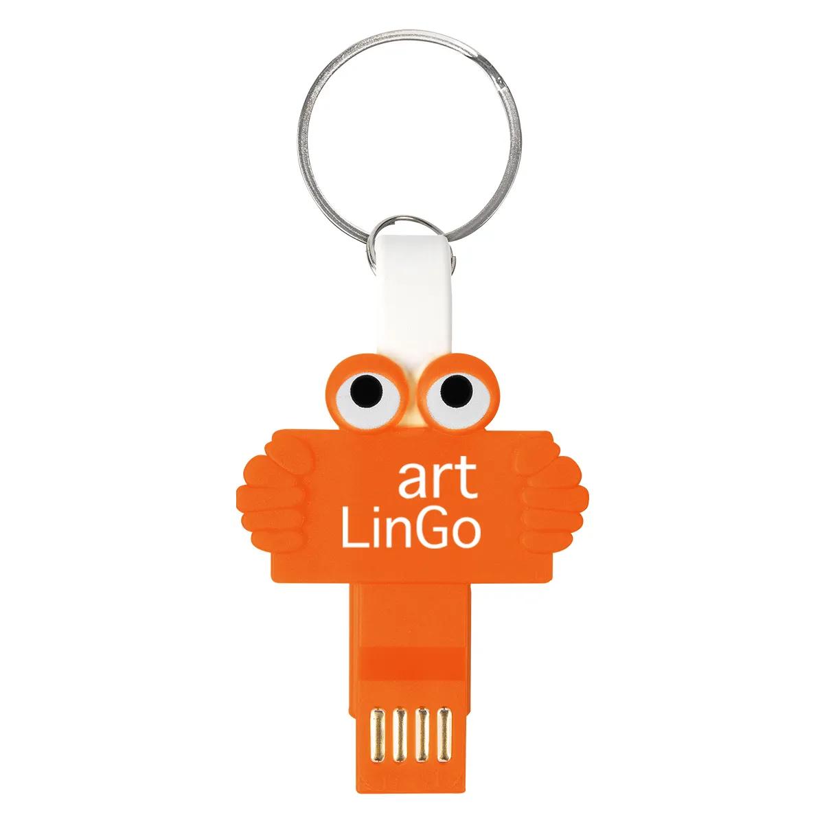 Clipster Buddy 3-In-1 Charging Cable Key Ring 6 of 7