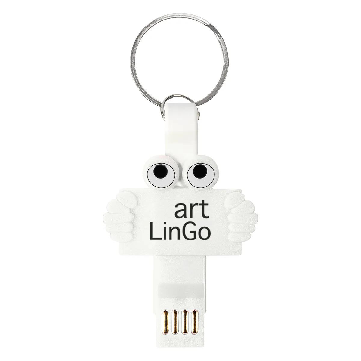 Clipster Buddy 3-In-1 Charging Cable Key Ring 5 of 7