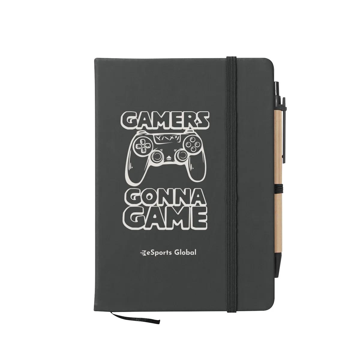 Journal Notebook With Sticky Notes & Flags 1 of 6