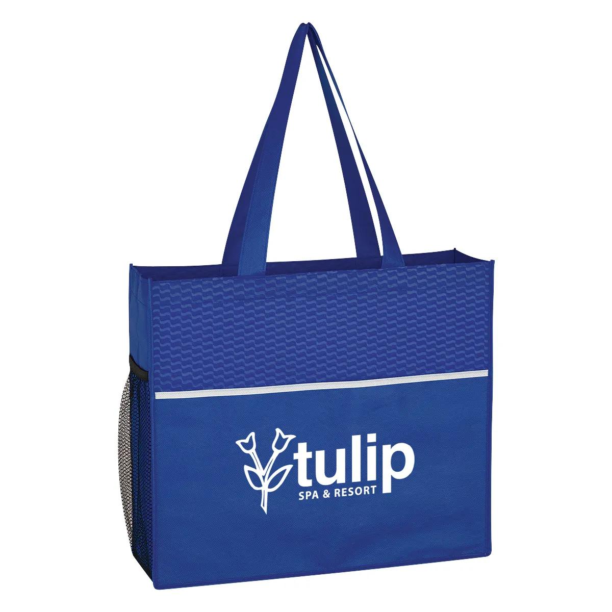 Non-Woven Wave Design Tote Bag 6 of 7