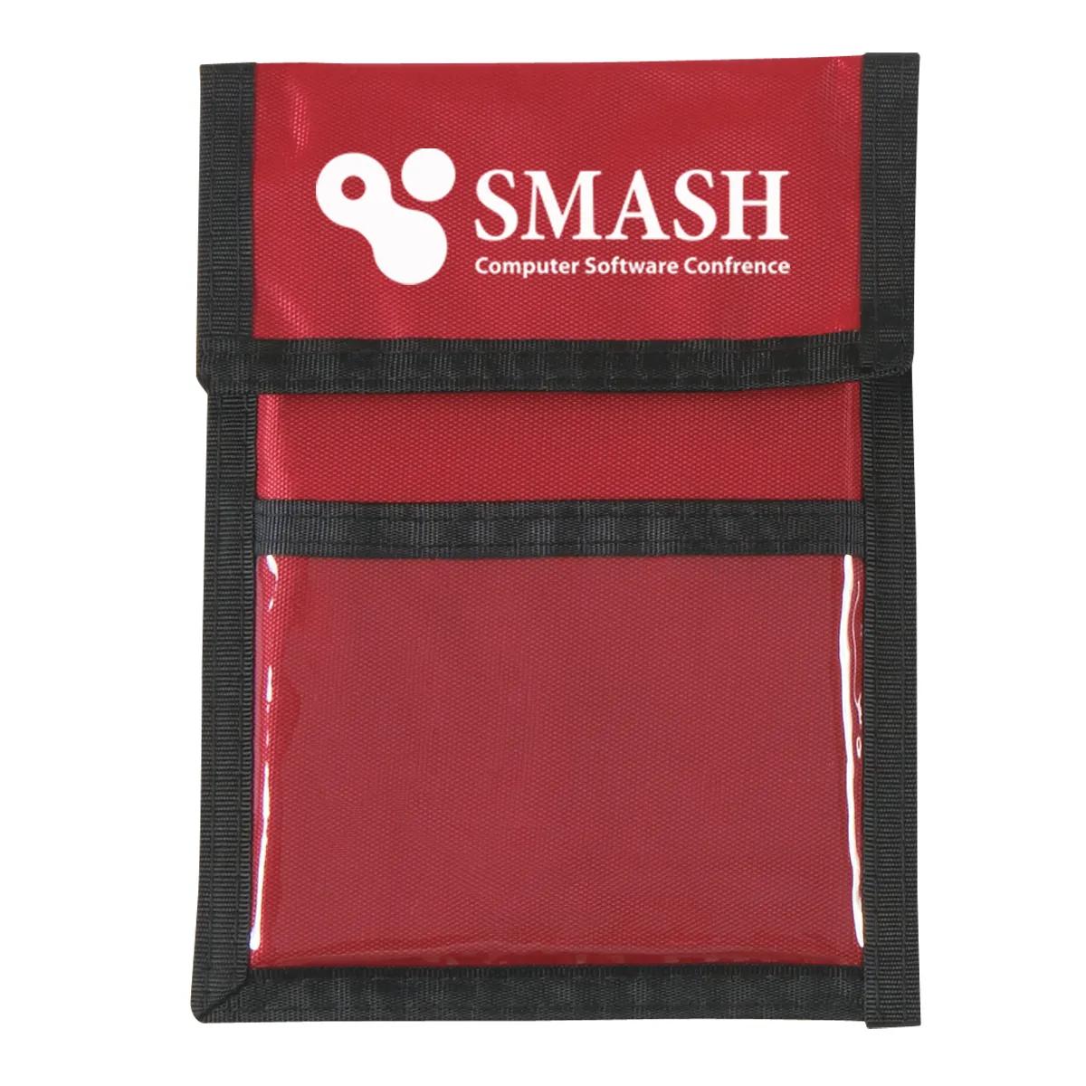 Nylon Neck Wallet Badge Holder 10 of 16