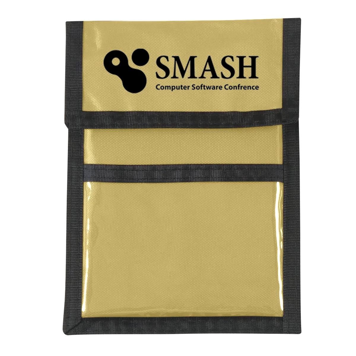 Nylon Neck Wallet Badge Holder 4 of 16