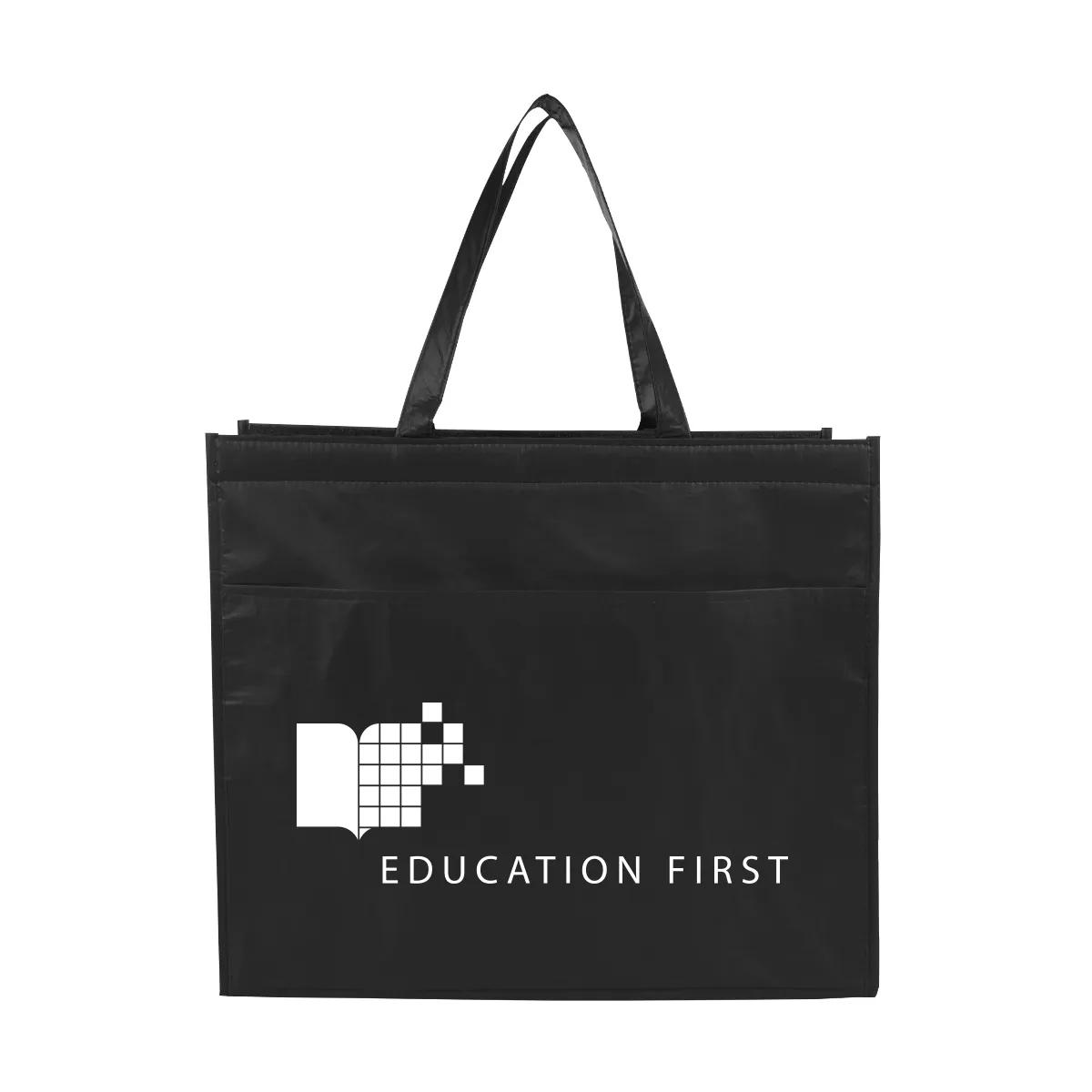Matte Cooler Tote Bag With 100% RPET Material 1 of 5