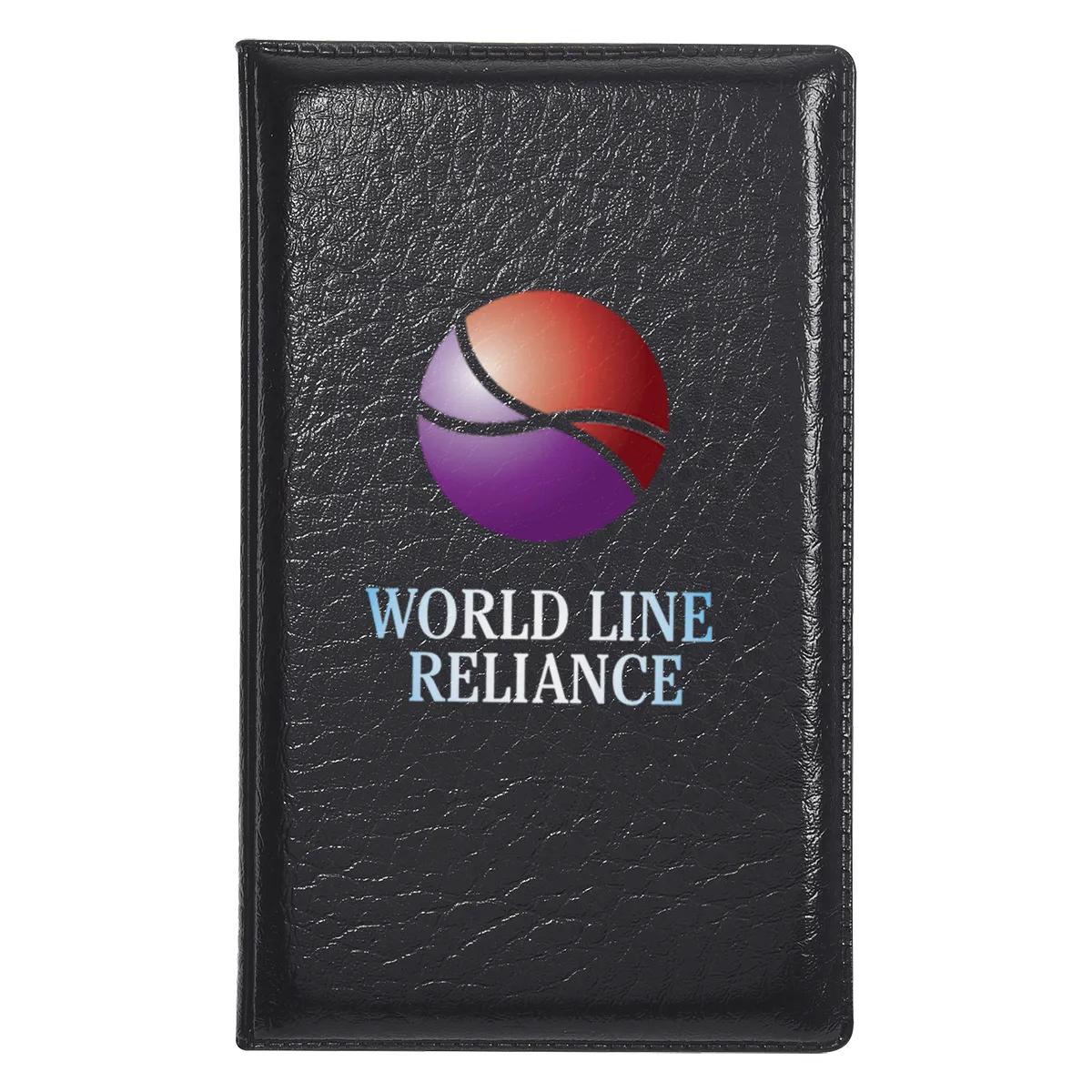 Leather Look Padfolio With Sticky Notes & Flags 1 of 1