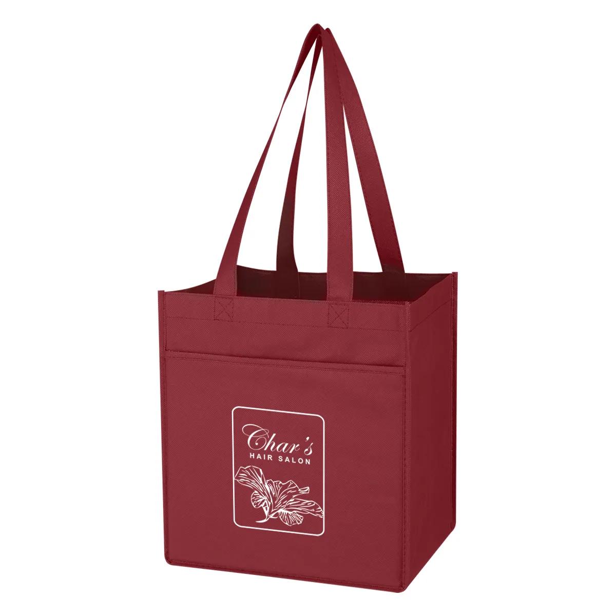 Non-Woven 6 Bottle Wine Tote Bag 1 of 3