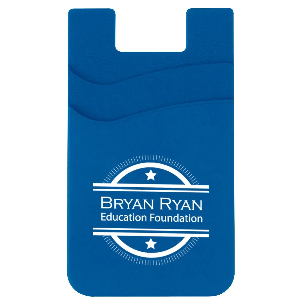 Dual Pocket Silicone Phone Wallet
