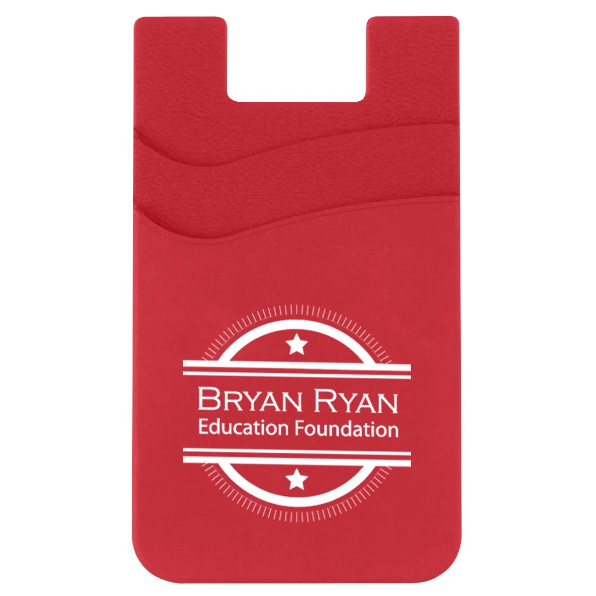 Dual Pocket Silicone Phone Wallet 6 of 10
