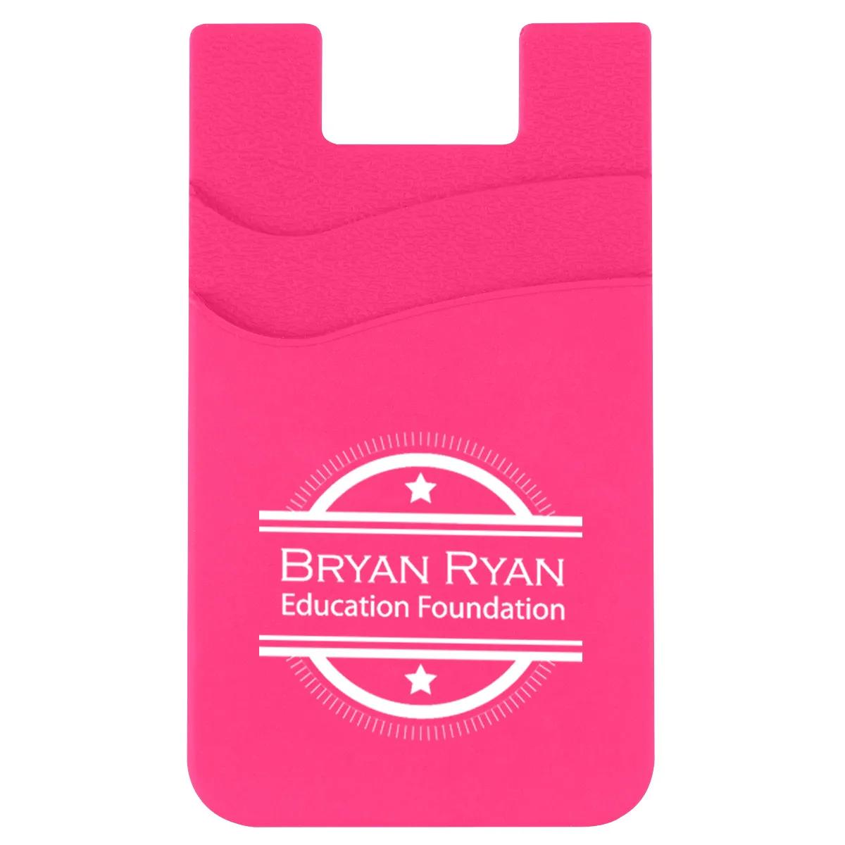 Dual Pocket Silicone Phone Wallet 4 of 10