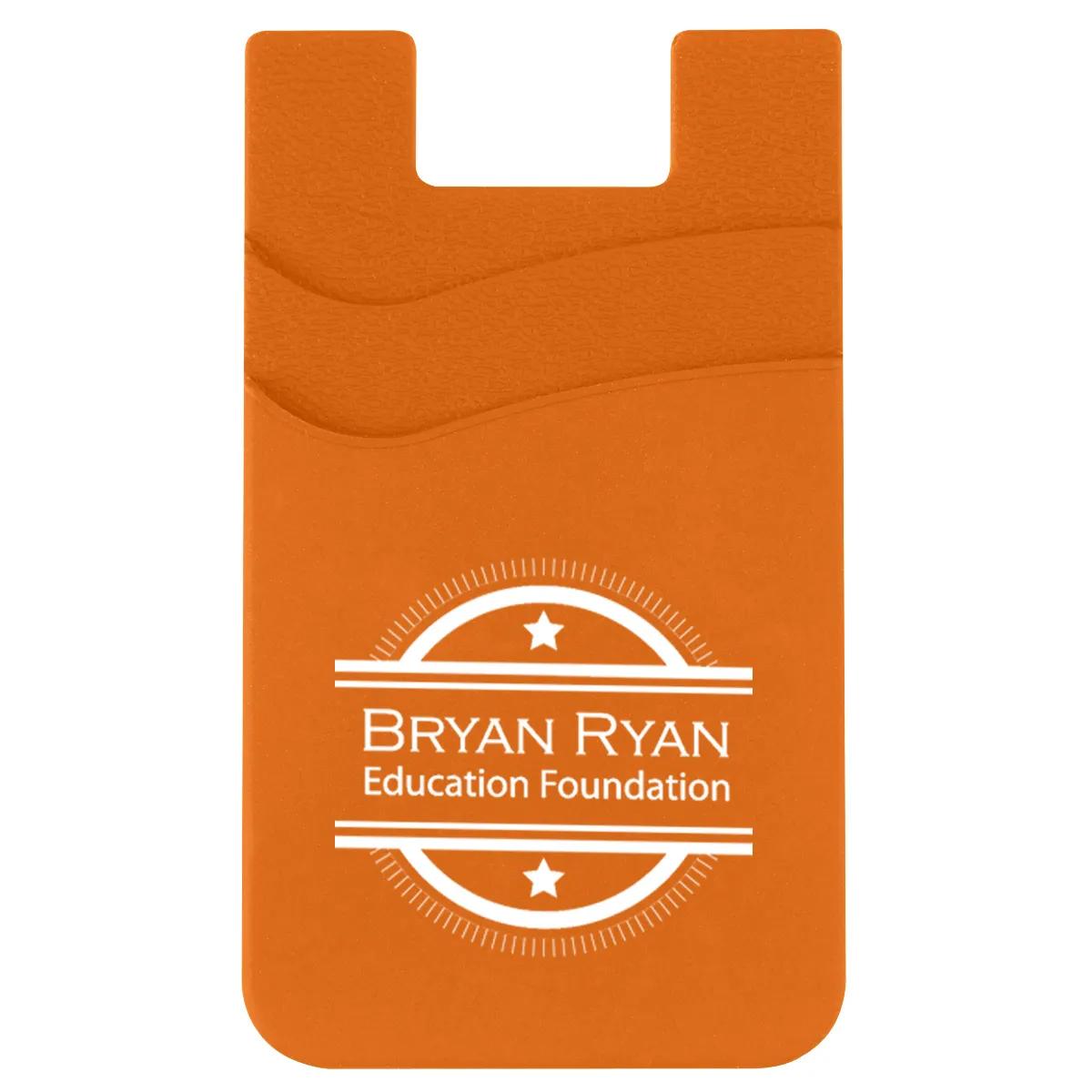 Dual Pocket Silicone Phone Wallet 3 of 10