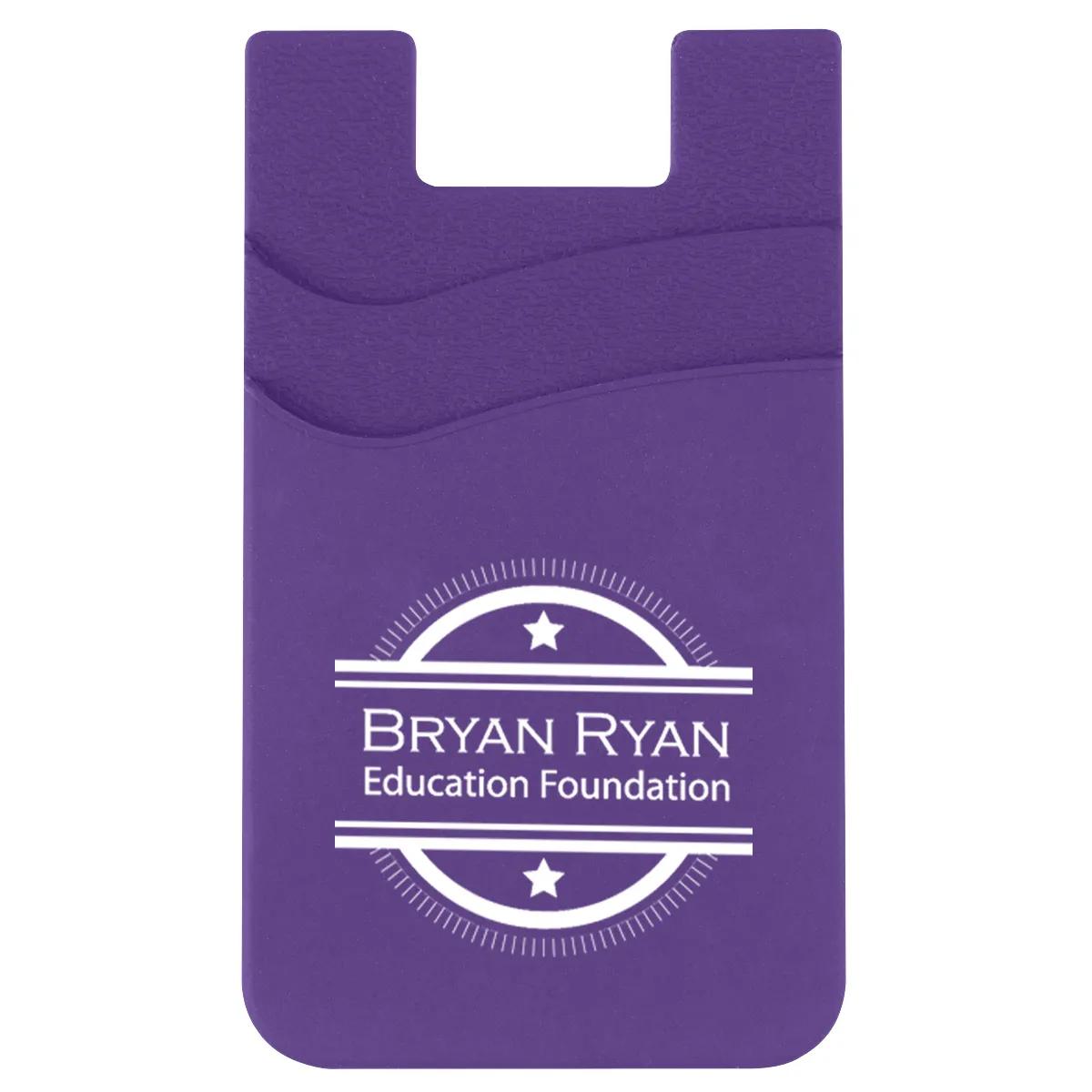 Dual Pocket Silicone Phone Wallet 5 of 10