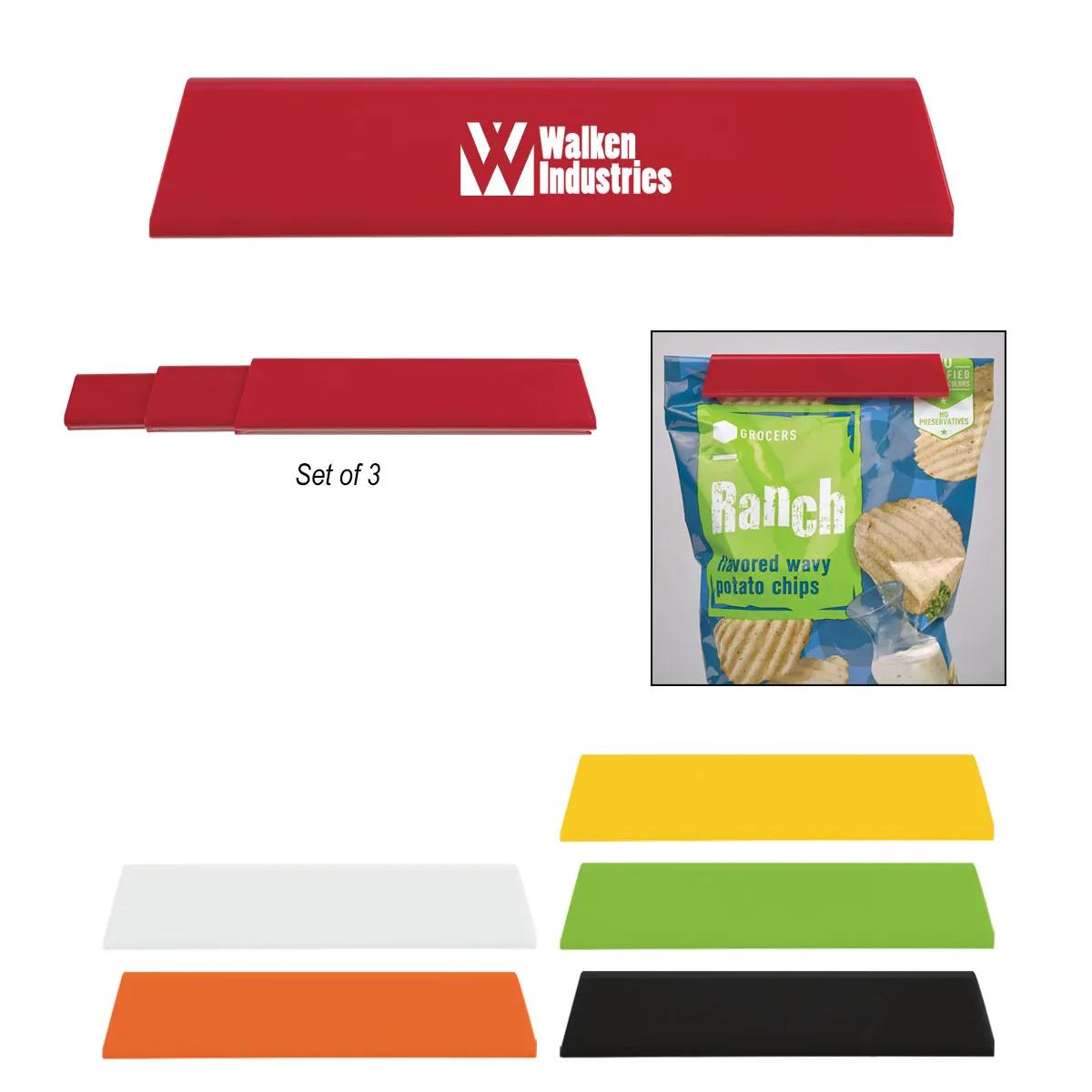 Slip-N-Seal 3 Piece Bag Clip Set 1 of 6
