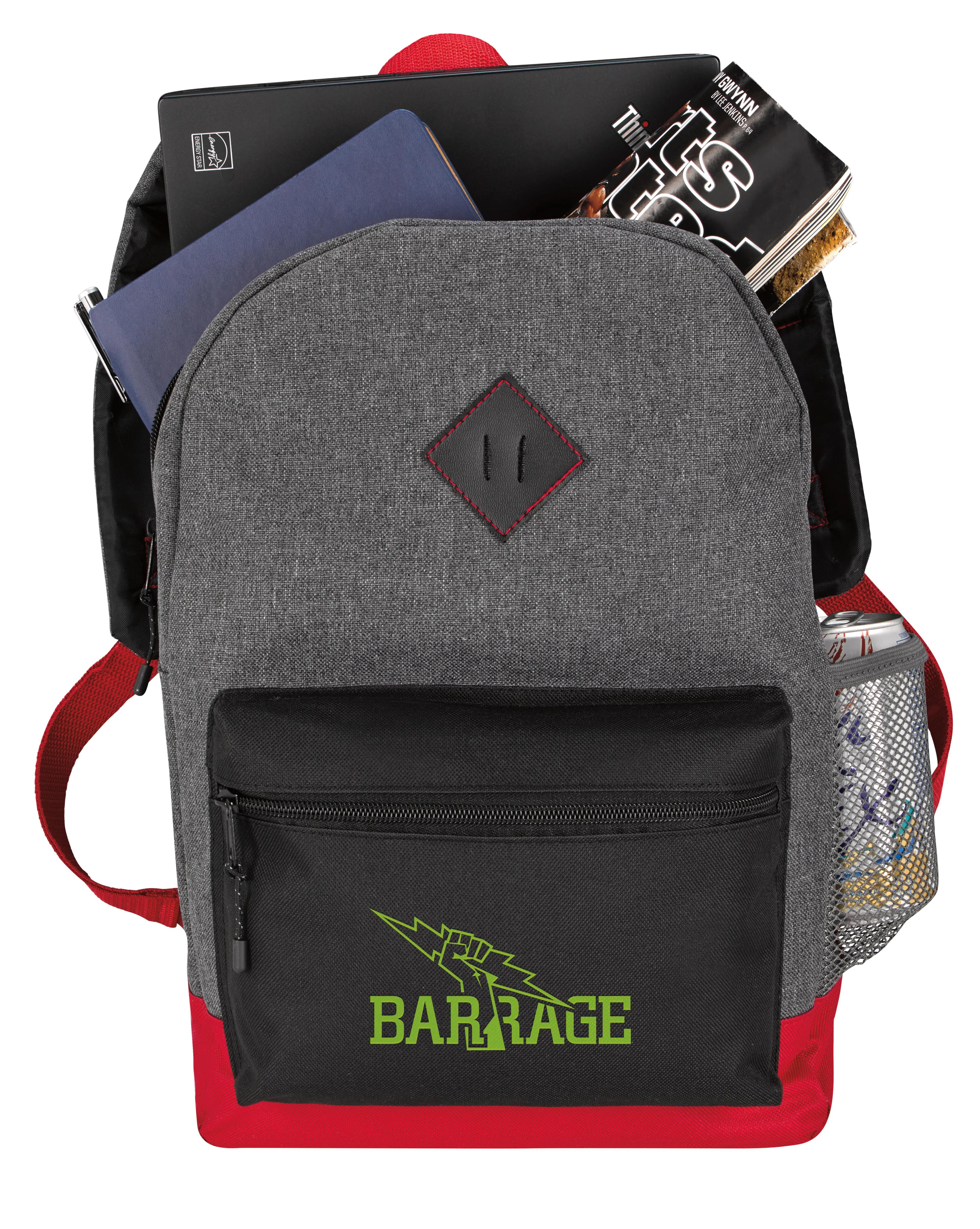 Felix Two-Tone Computer Backpack 10 of 12