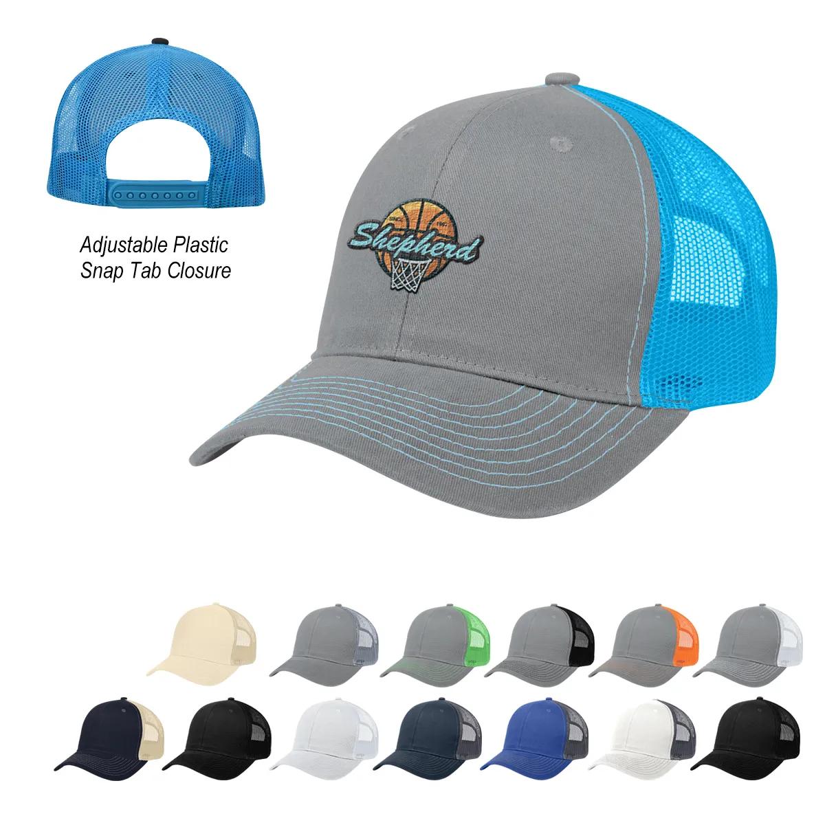 Cotton Twill Mesh Back Cap 1 of 14