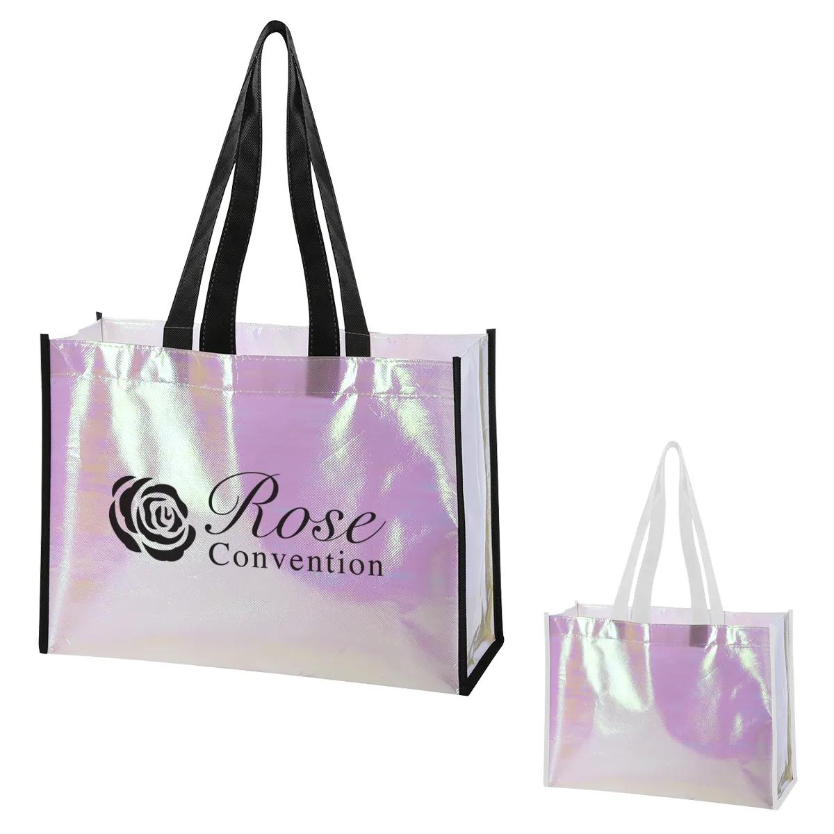 Mini Pearl Laminated Non-Woven Tote Bag 2 of 2