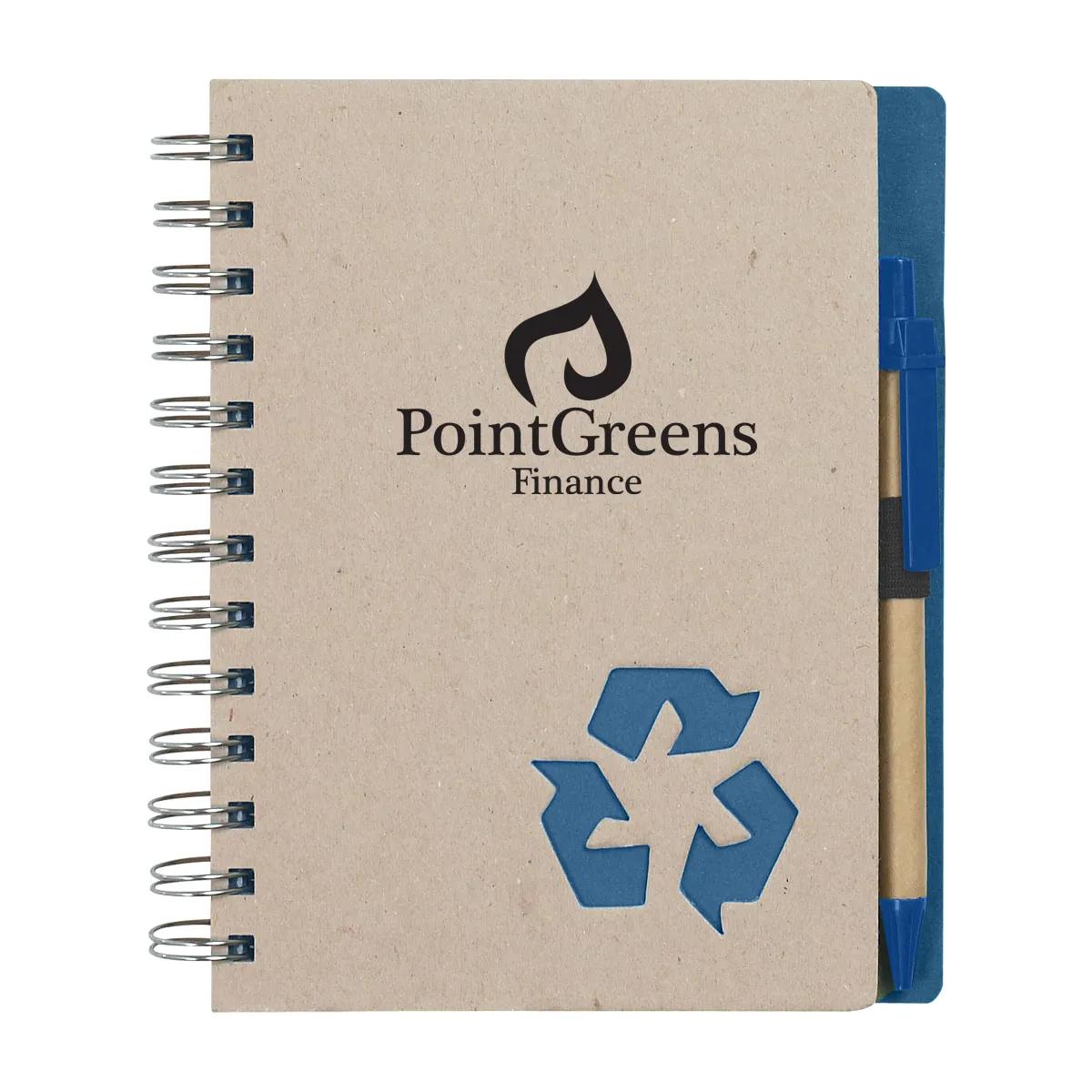 Eco-Inspired Spiral Notebook & Pen 1 of 2