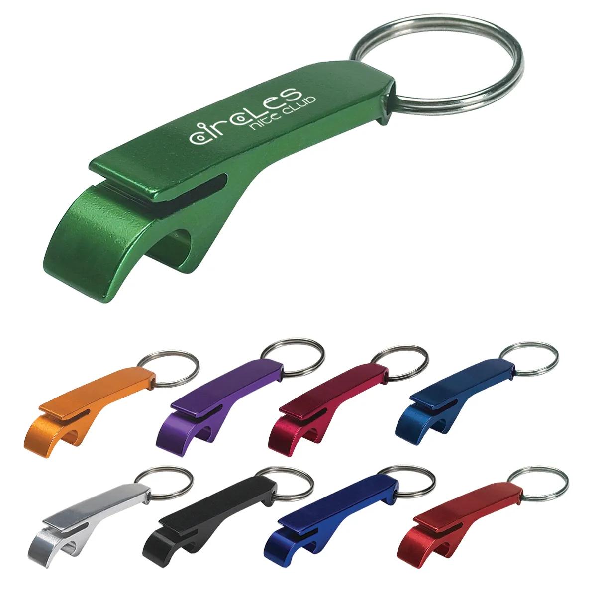 Aluminum Bottle/Can Opener Key Ring 4 of 10