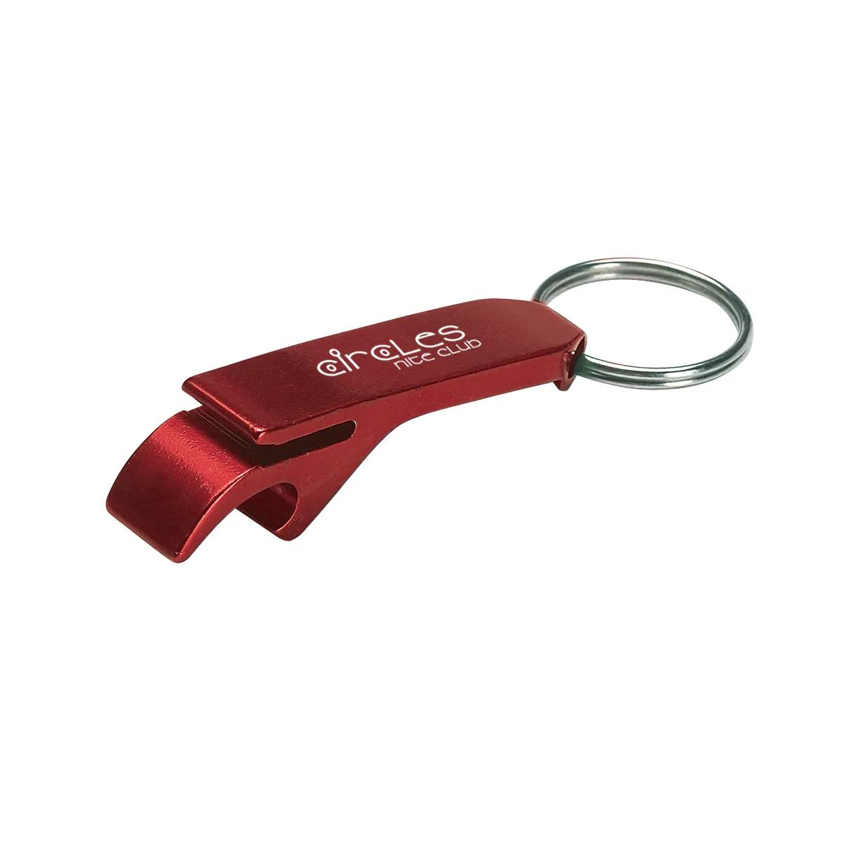 Aluminum Bottle/Can Opener Key Ring 1 of 10