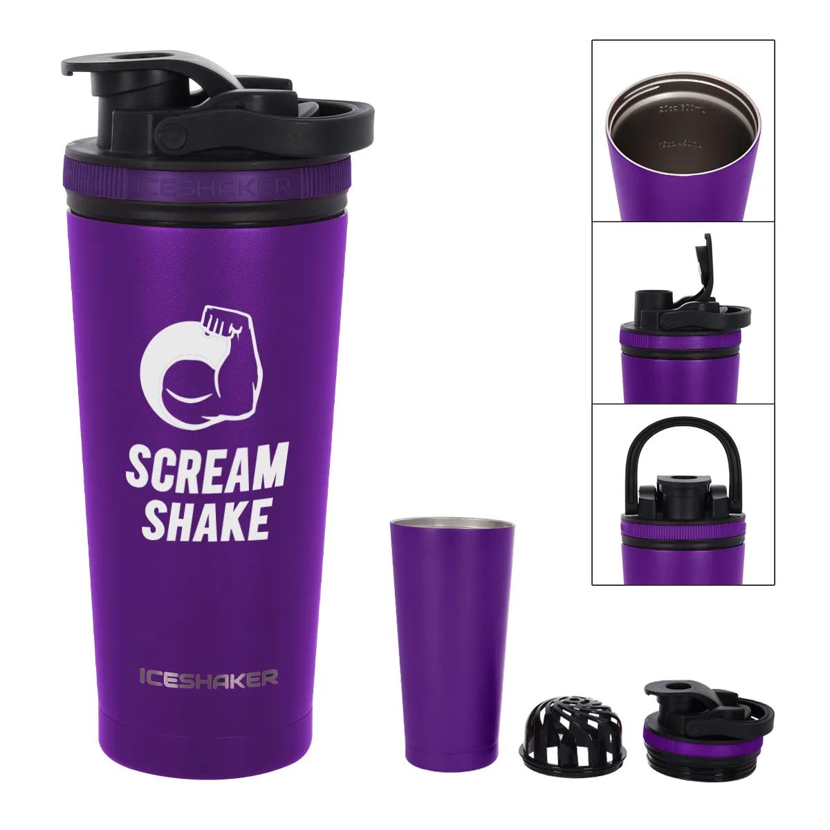 26 Oz. Stainless Steel Shaker Bottle 4 of 7