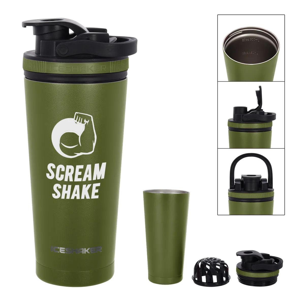 26 Oz. Stainless Steel Shaker Bottle 2 of 7