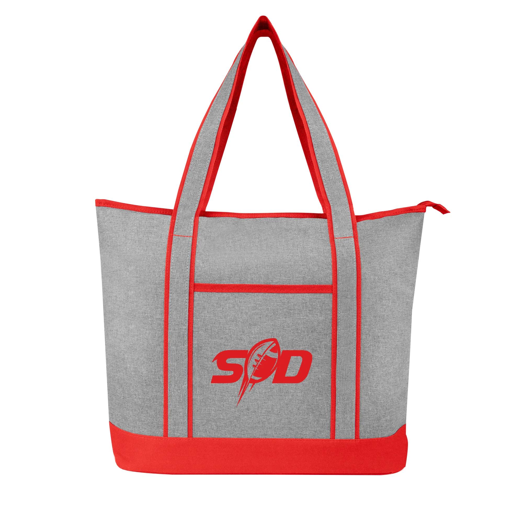 Harborside Heathered Cooler Tote Bag 3 of 4