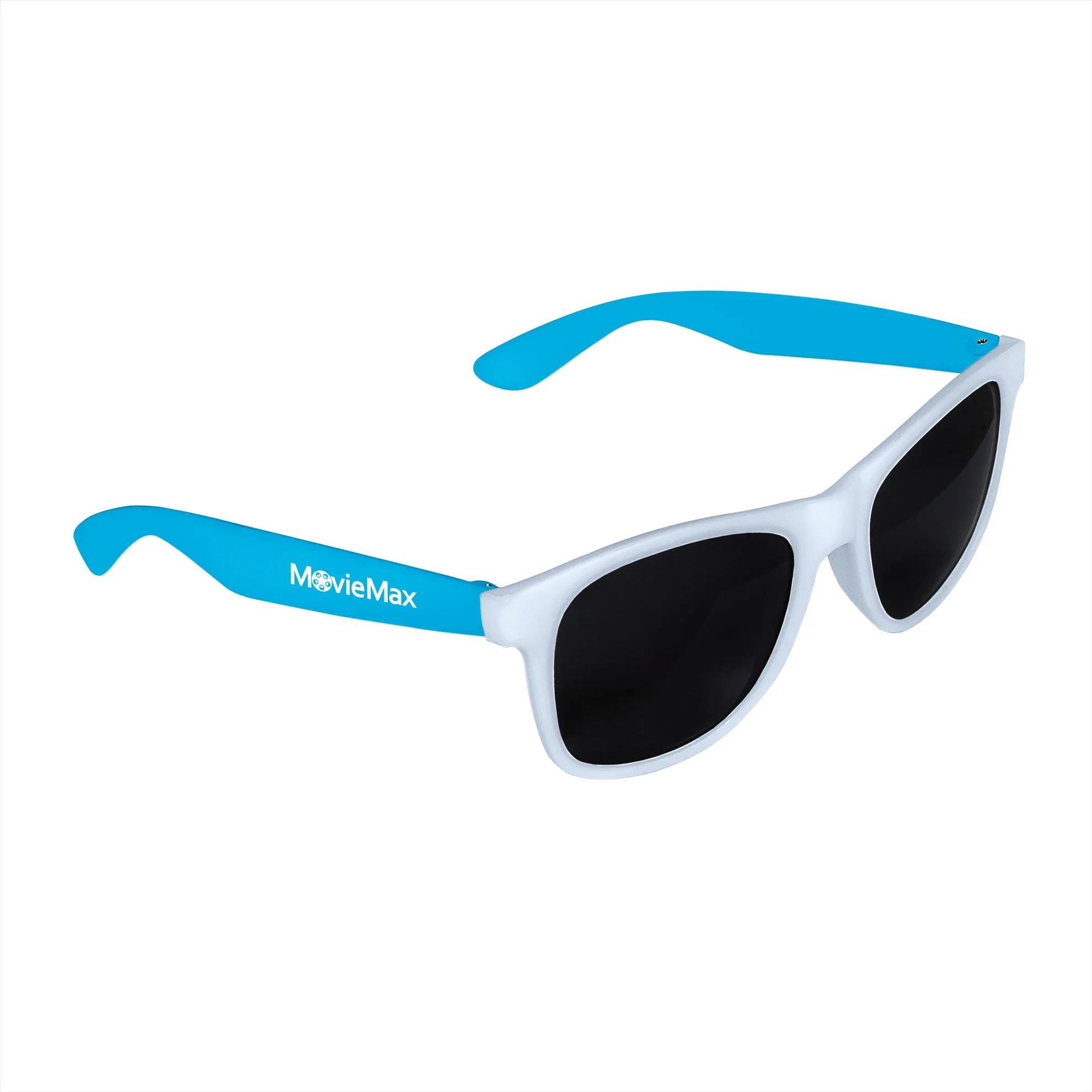 Two-Tone White Frame Sunglasses 5 of 16