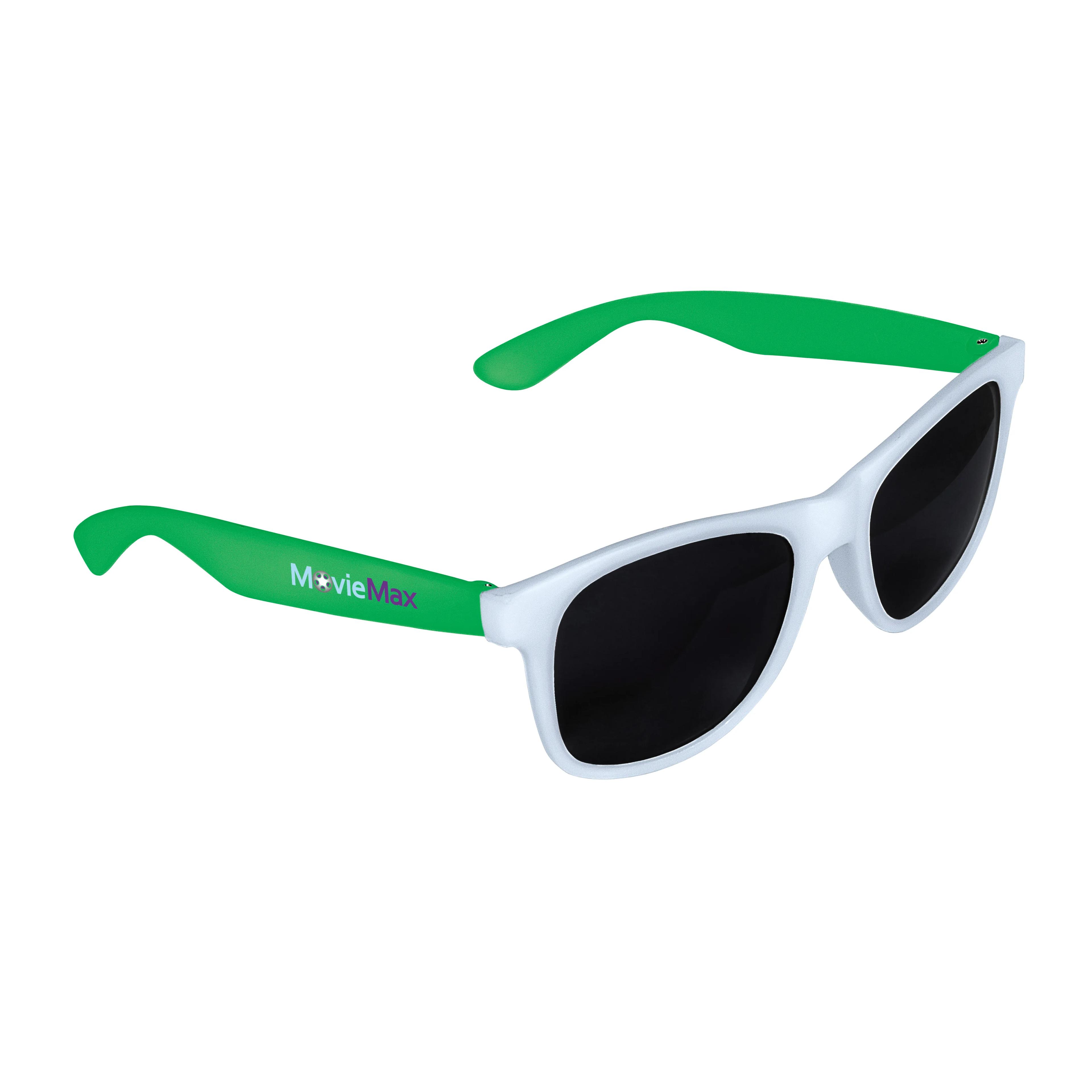 Two-Tone White Frame Sunglasses 14 of 16