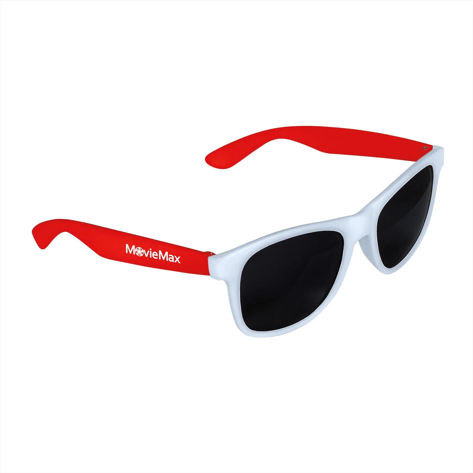 Two-Tone White Frame Sunglasses 8 of 16