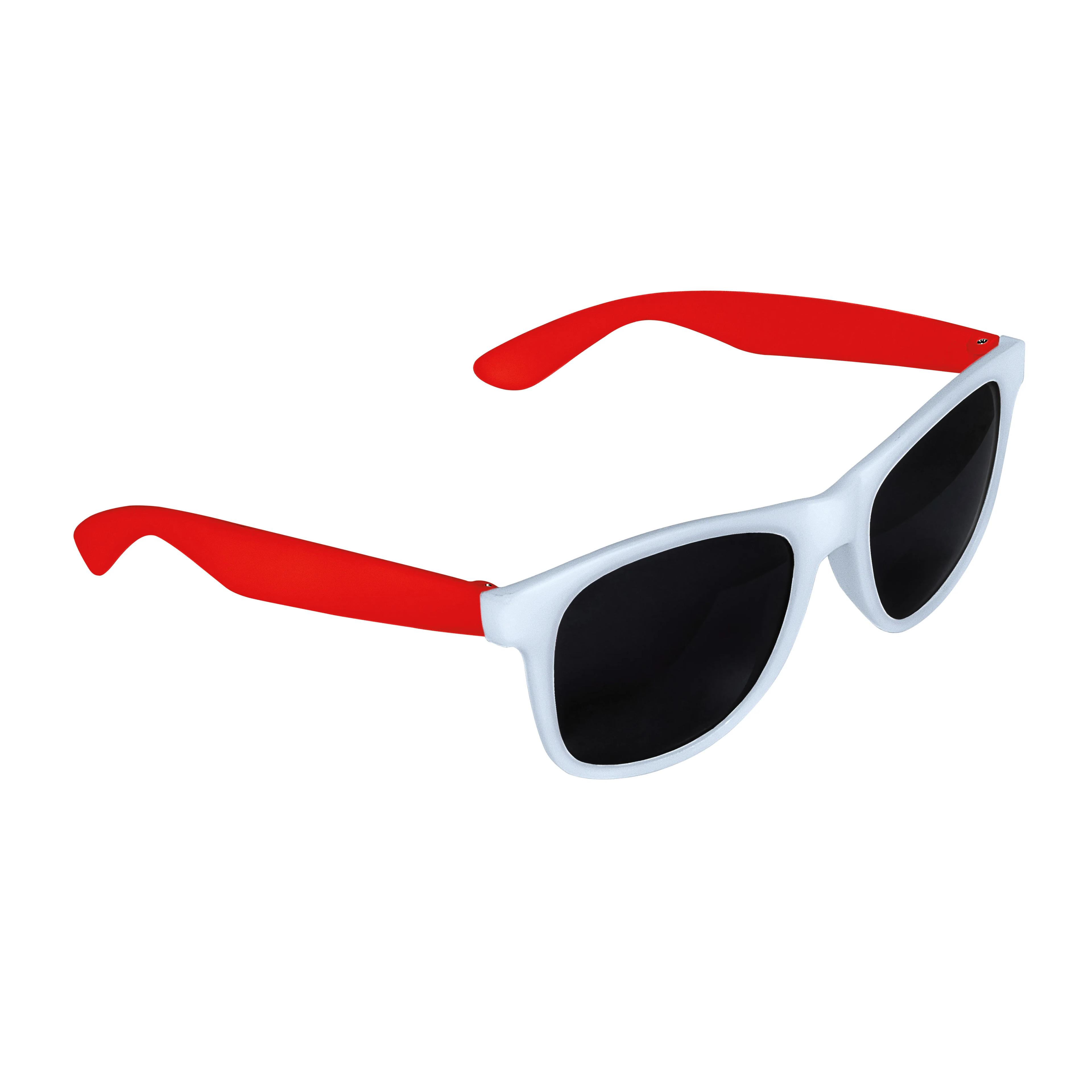 Two-Tone White Frame Sunglasses 1 of 16