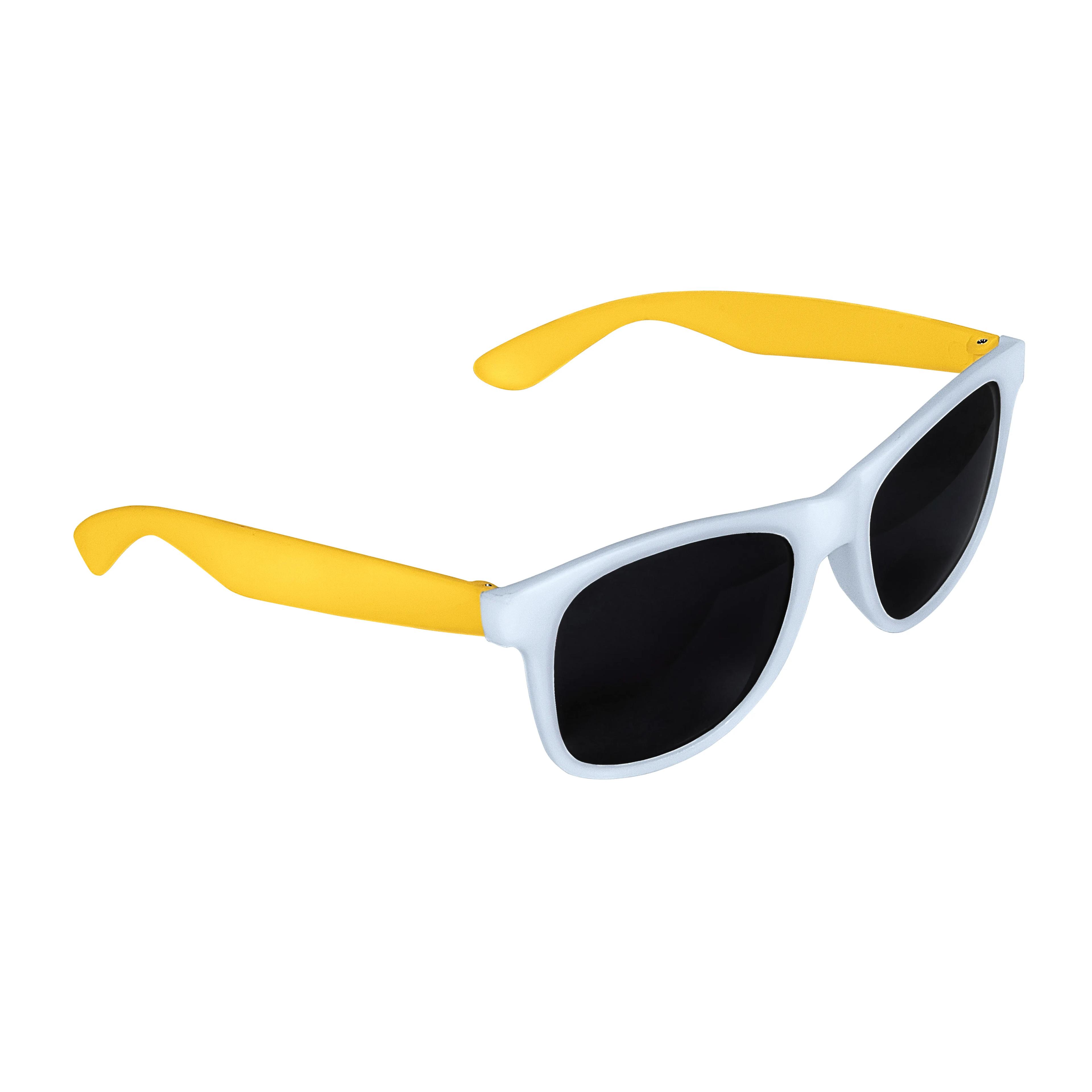 Two-Tone White Frame Sunglasses 12 of 16