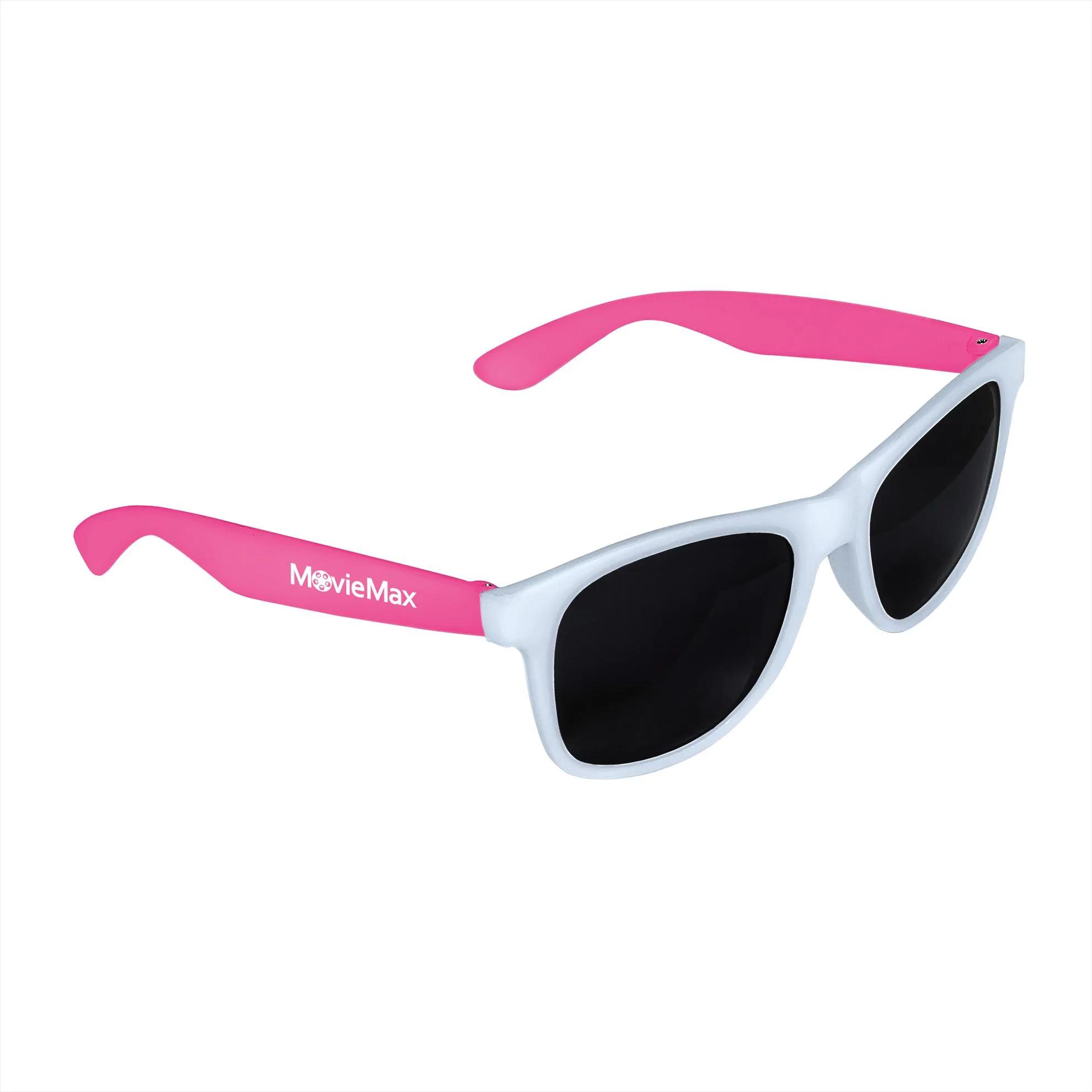 Two-Tone White Frame Sunglasses 7 of 16