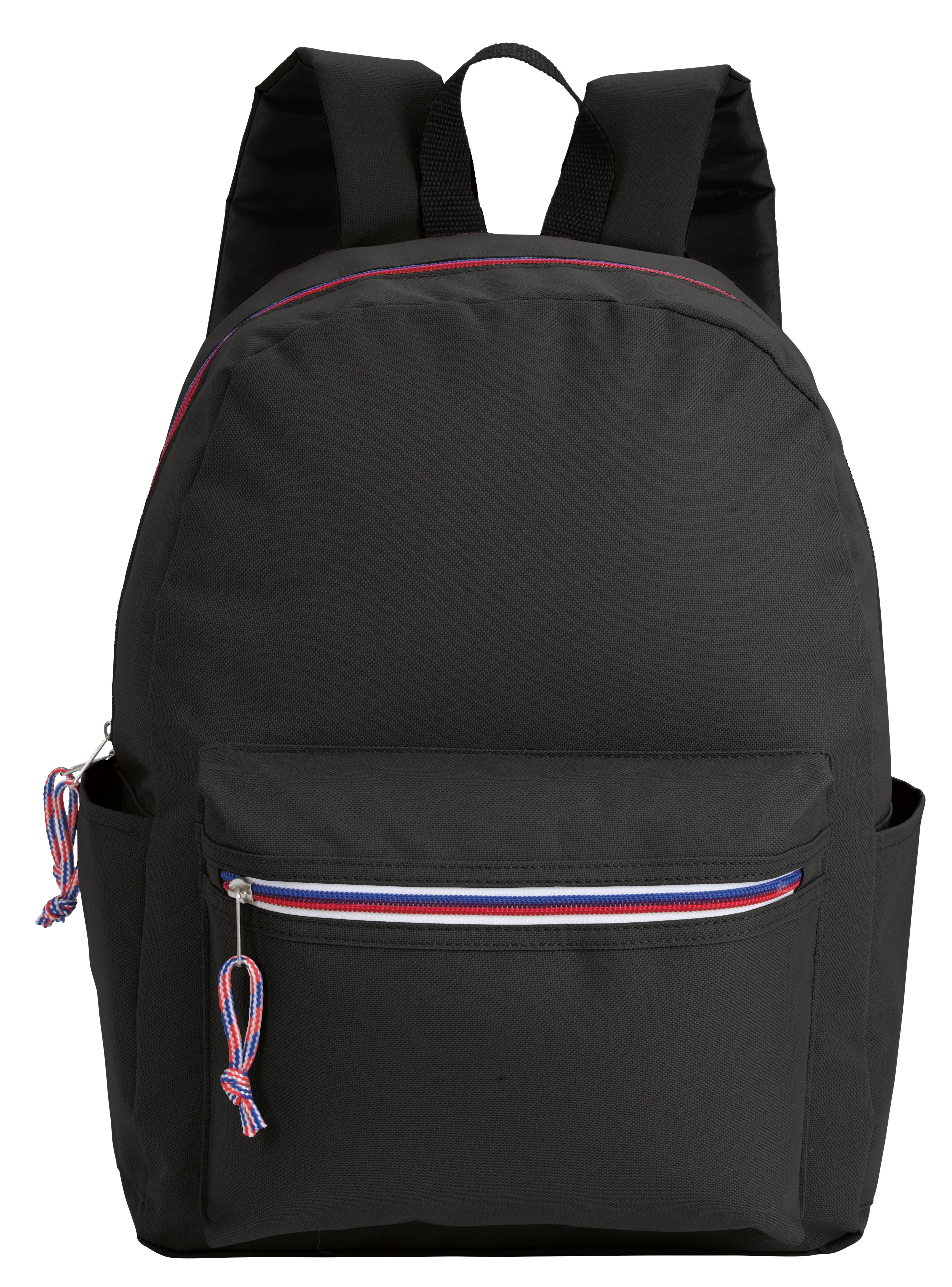 Tri-Color Zipper Backpack 18 of 28